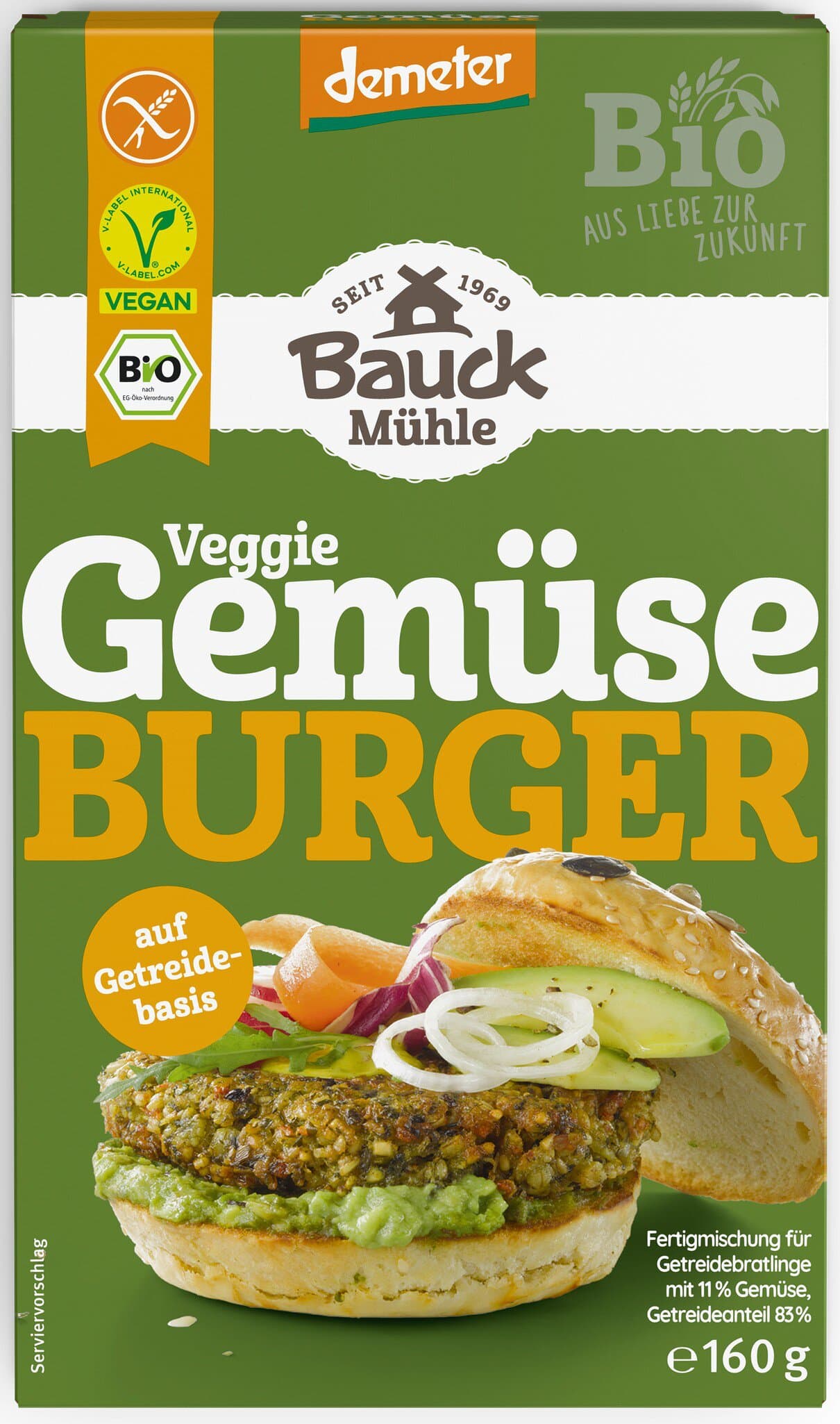 Bauckmühle Gemüse Burger