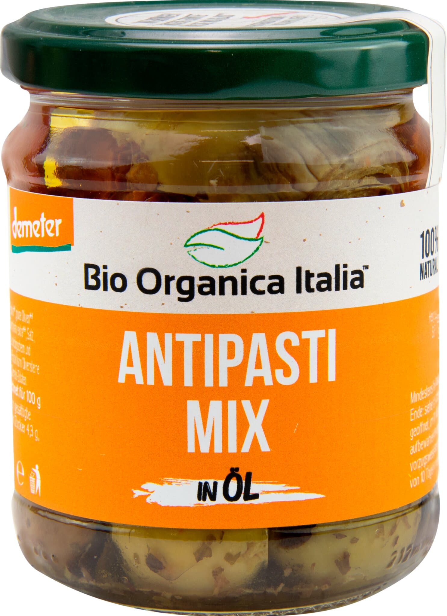 Bio Organica Italia Antipasti Mix in Öl