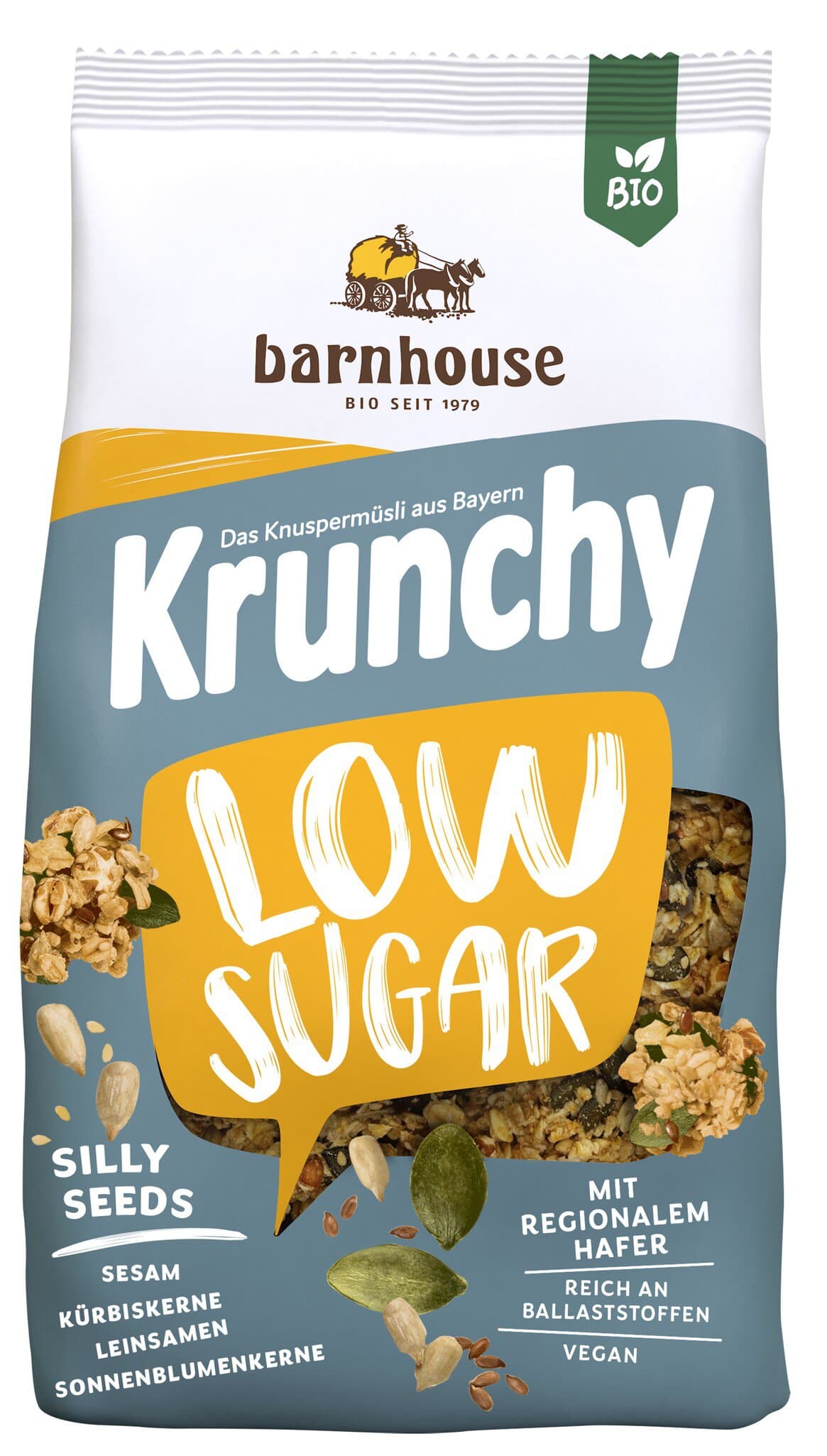 Barnhouse Krunchy Low Sugar Silly Seeds