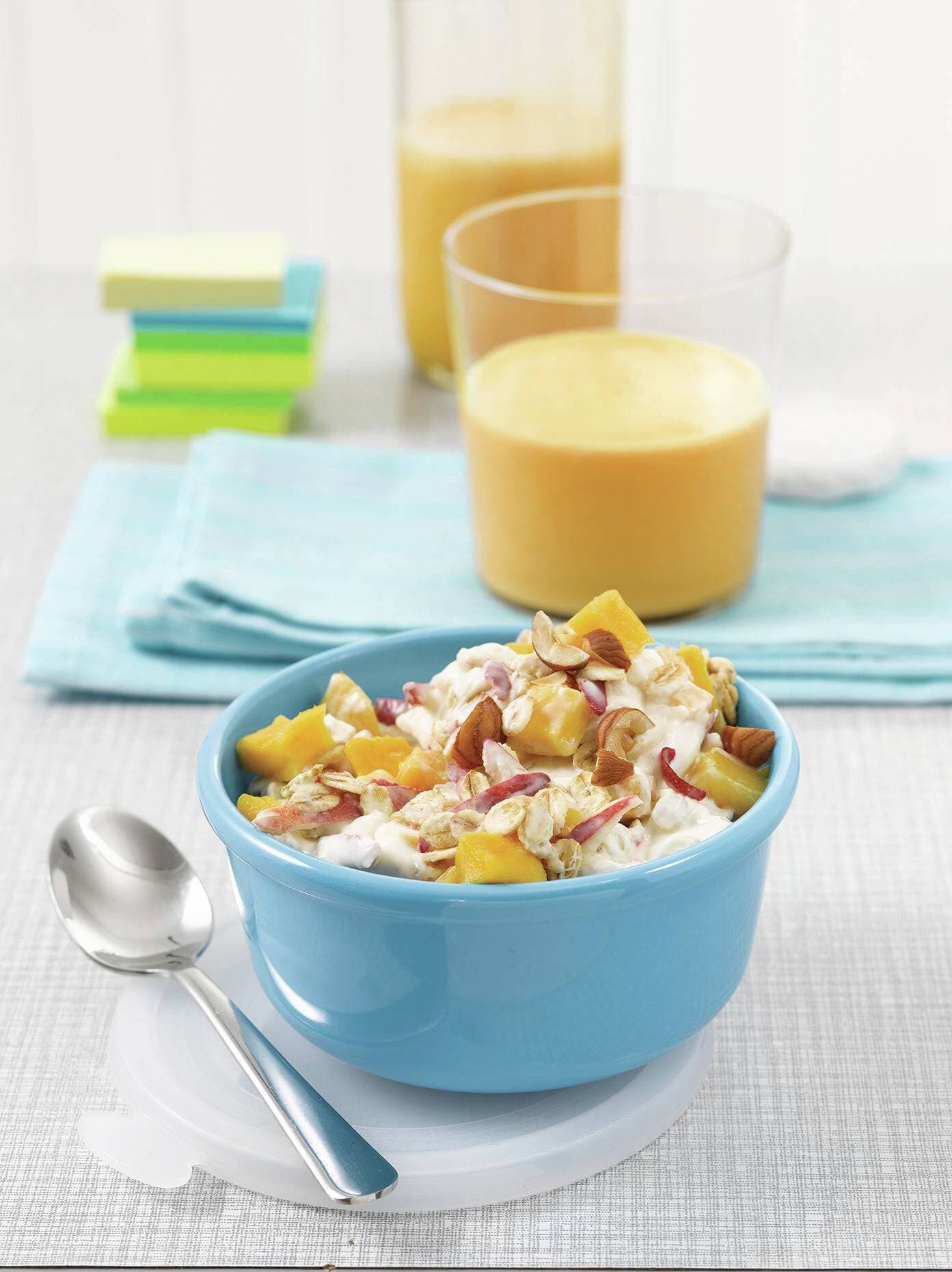 Exotisches Bircher-Müsli