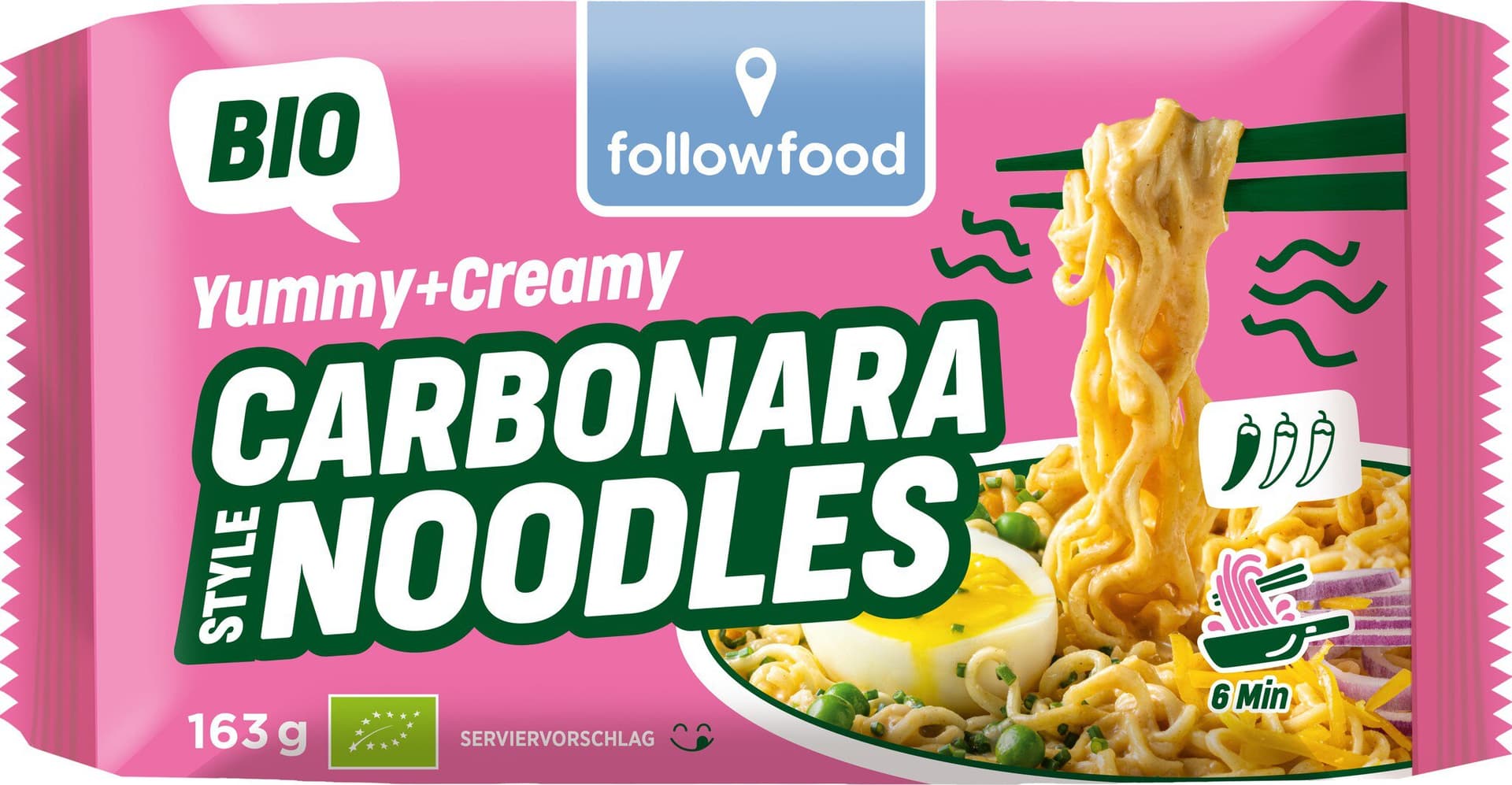 FollowFood Cheesy+Creamy Carbonara