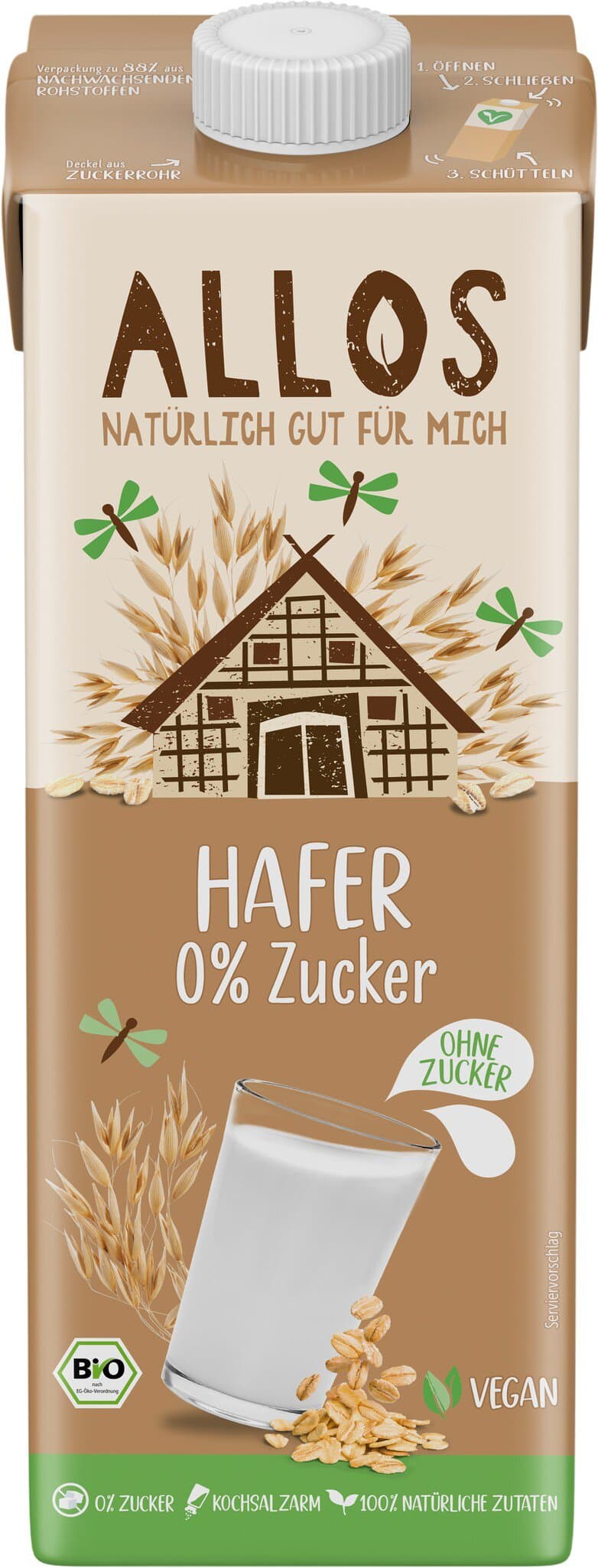 Allos Hafer 0% Zucker
