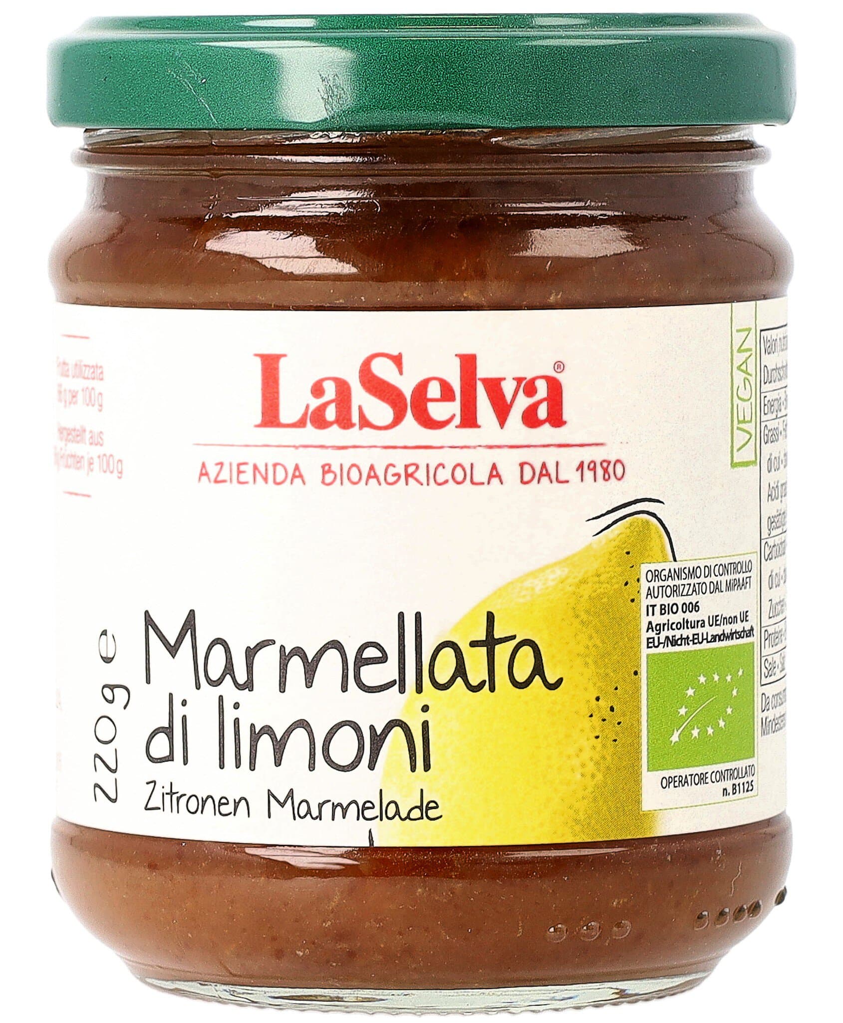 LaSelva Zitronen Marmelade