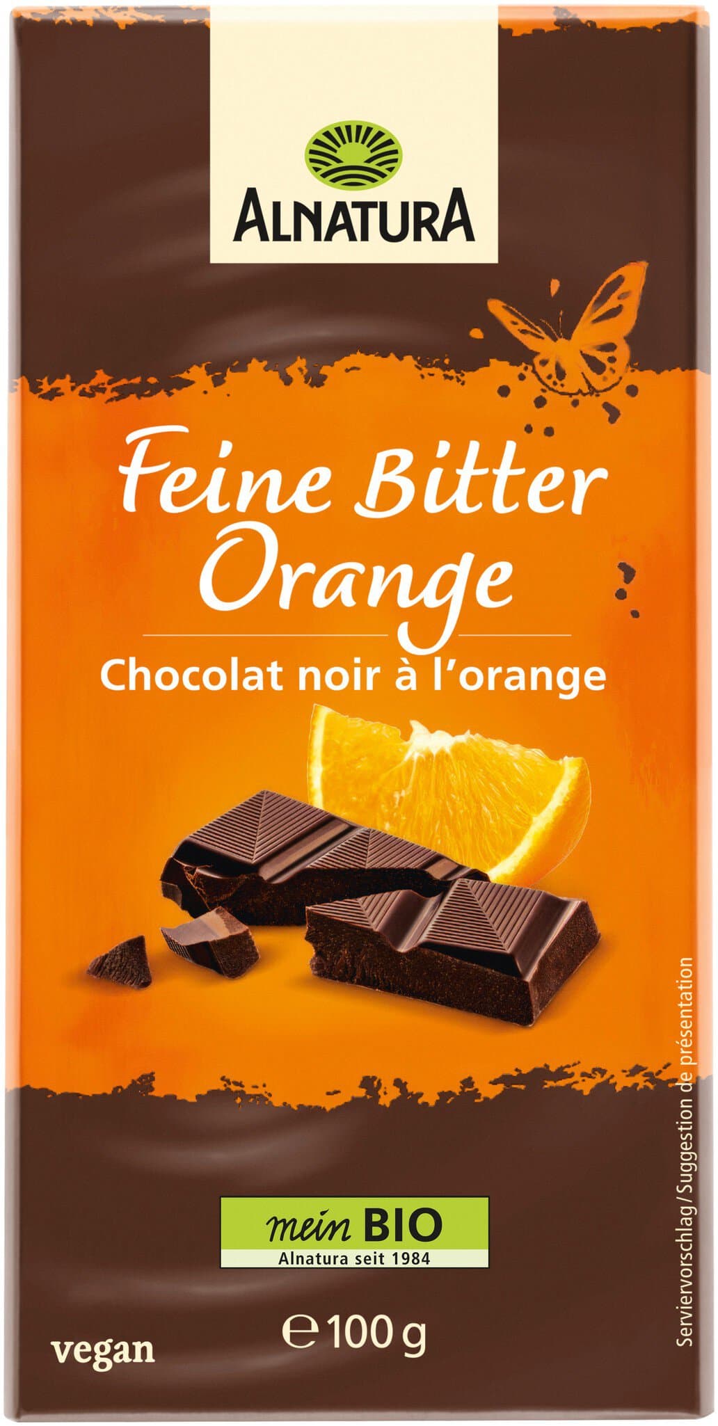 Alnatura Schokolade Feine Bitter Orange