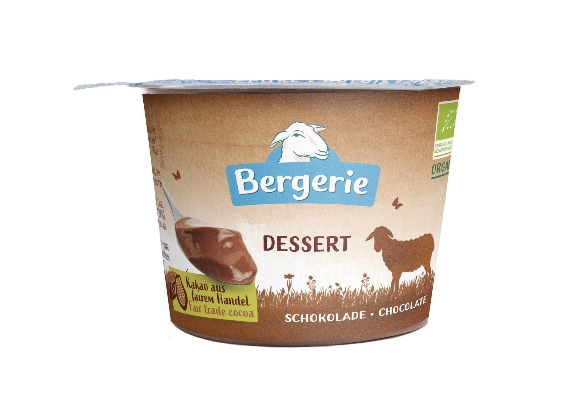 Bergerie Schafdessert Schoko
