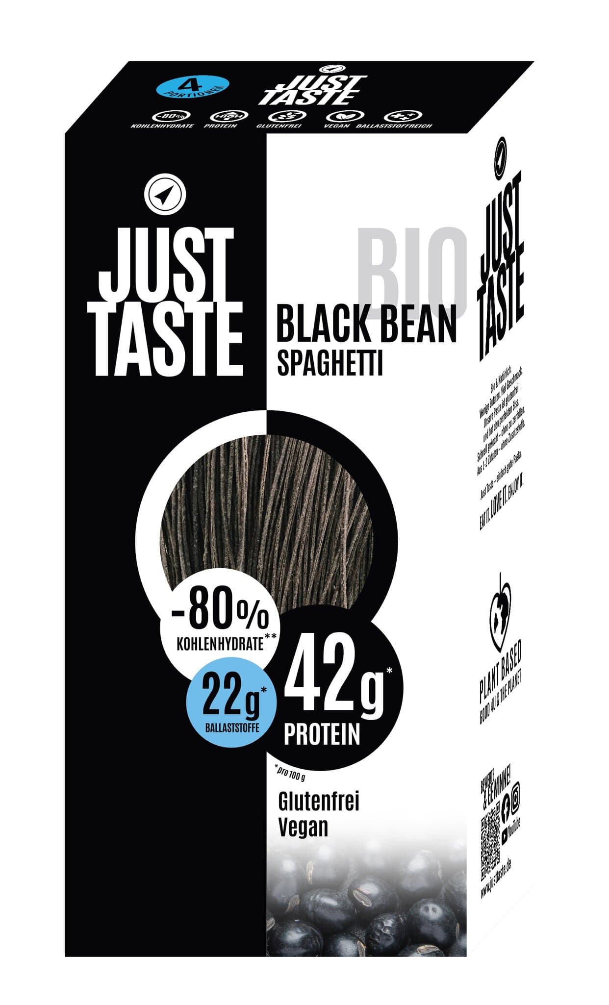 Just Taste Black Bean Spaghetti