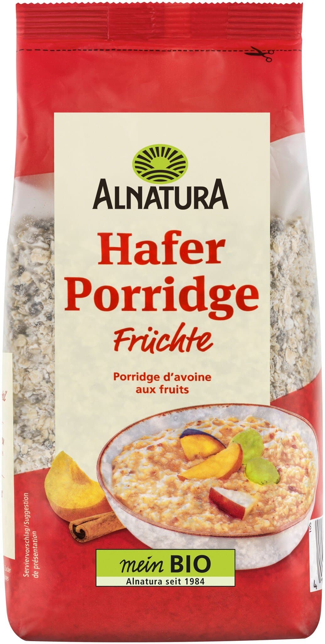 Alnatura Hafer-Porridge Früchte