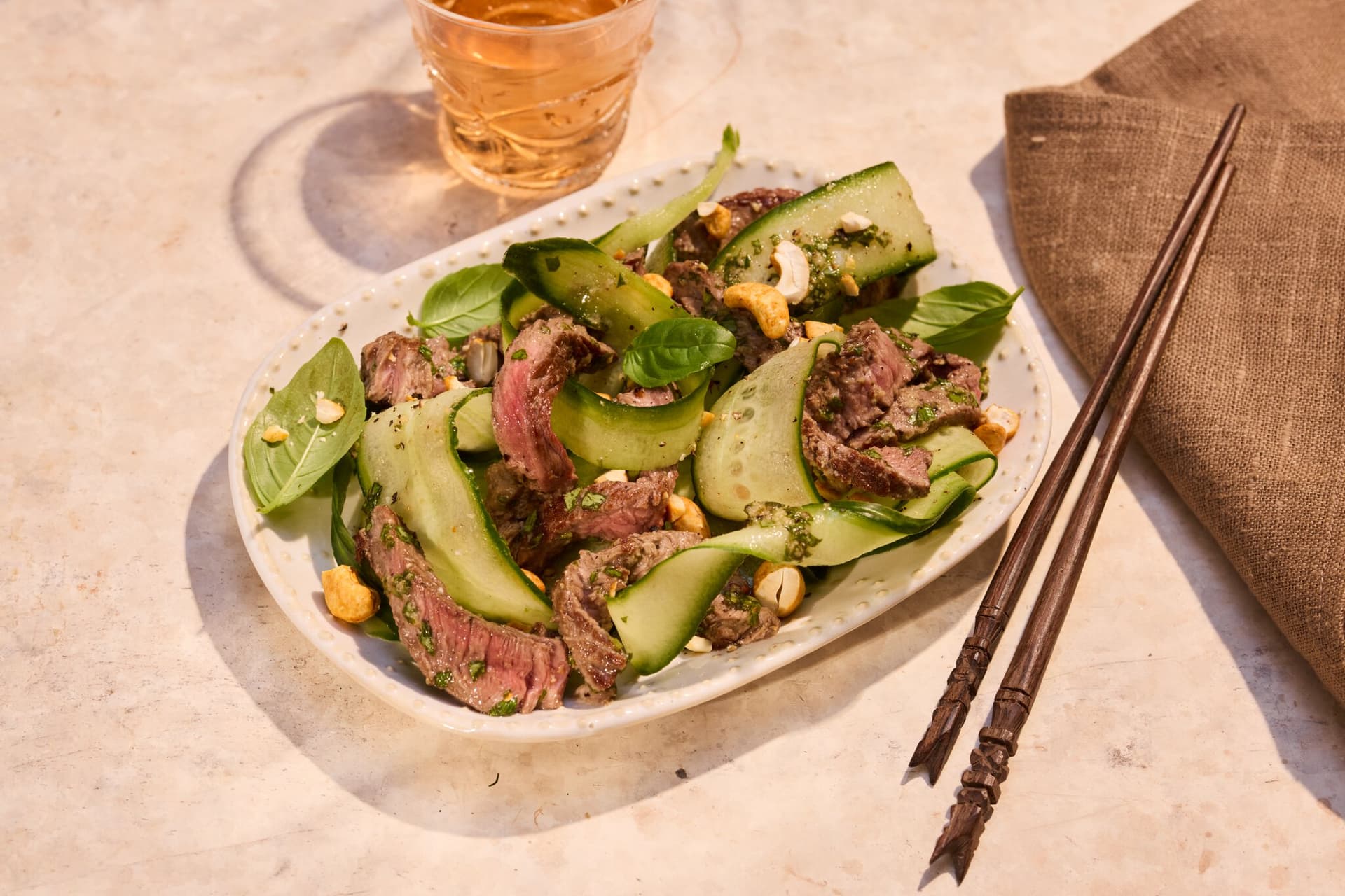 Thailändischer Rindfleischsalat