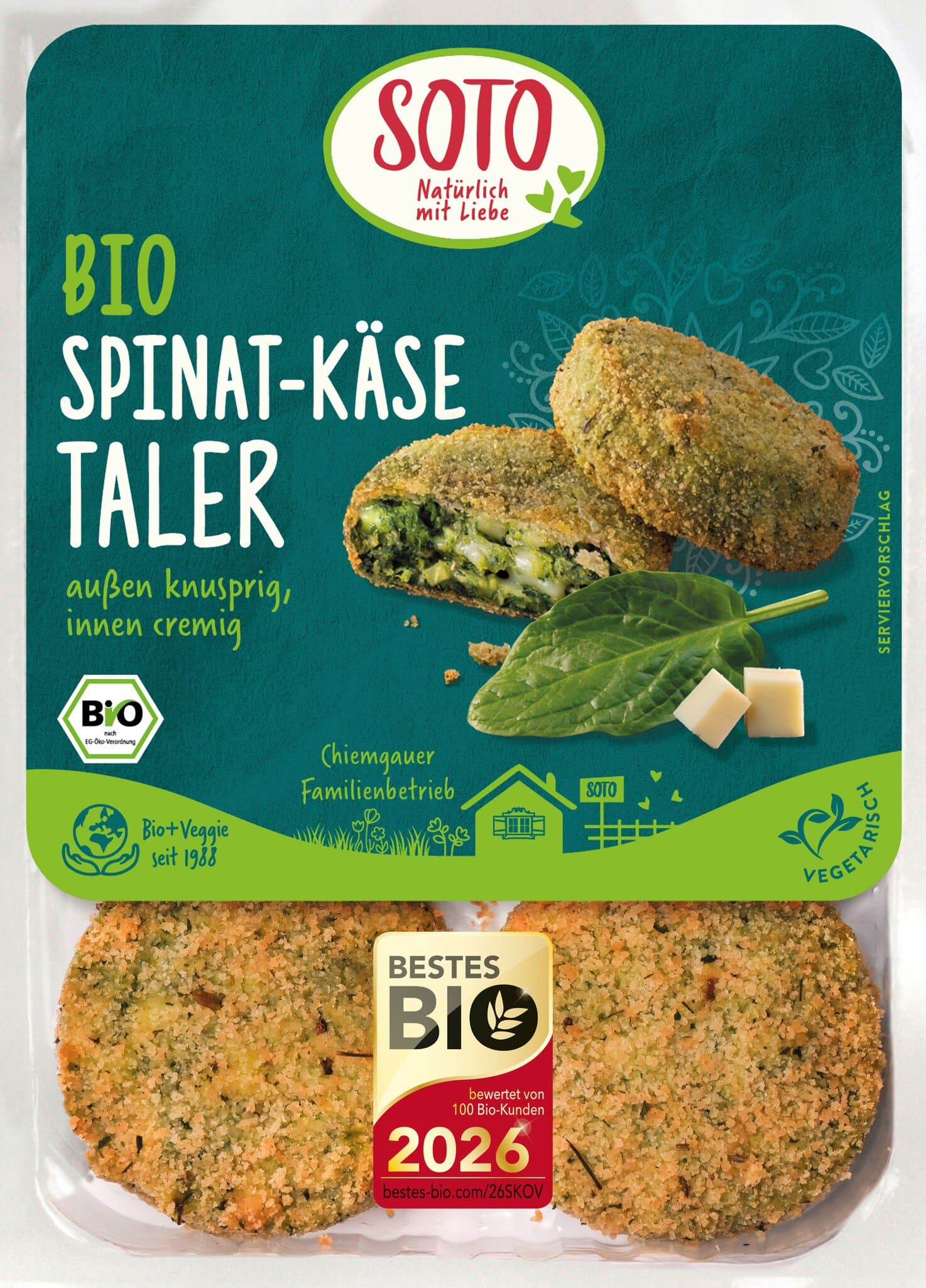 Soto Spinat-Käse Taler