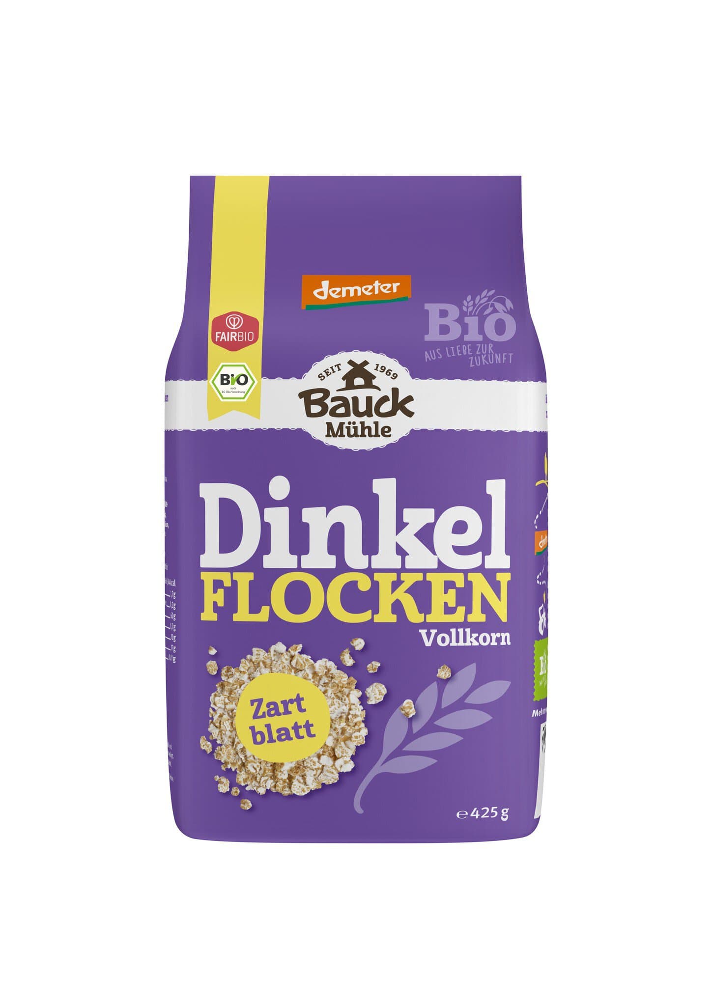 Bauckmühle Dinkelflocken Zartblatt