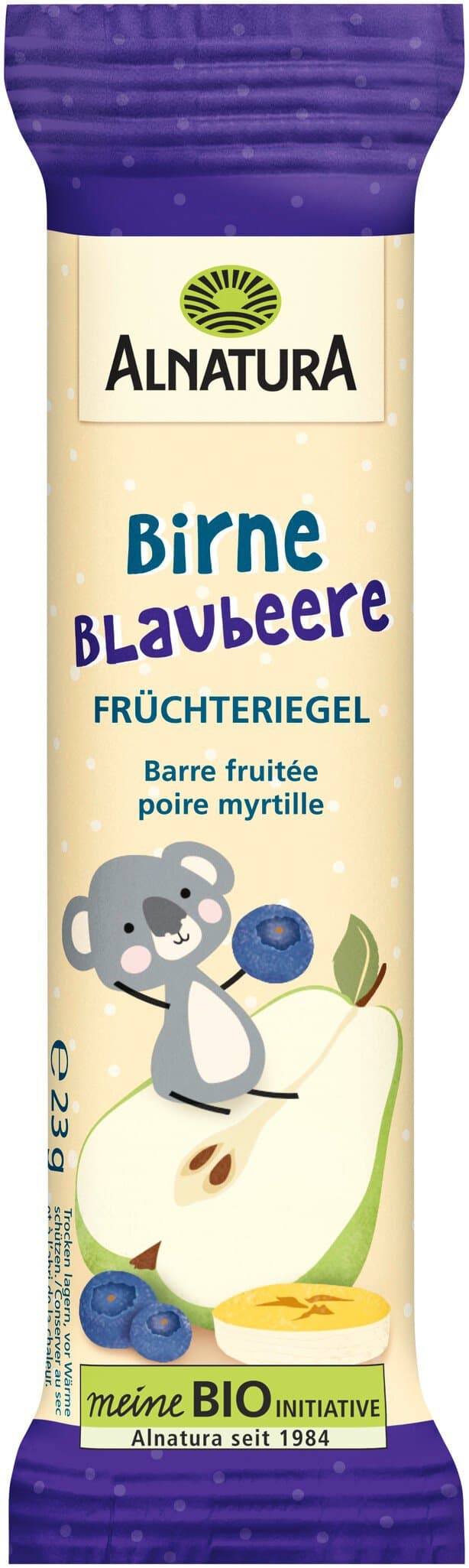 Alnatura Früchteriegel Birne-Blaubeere