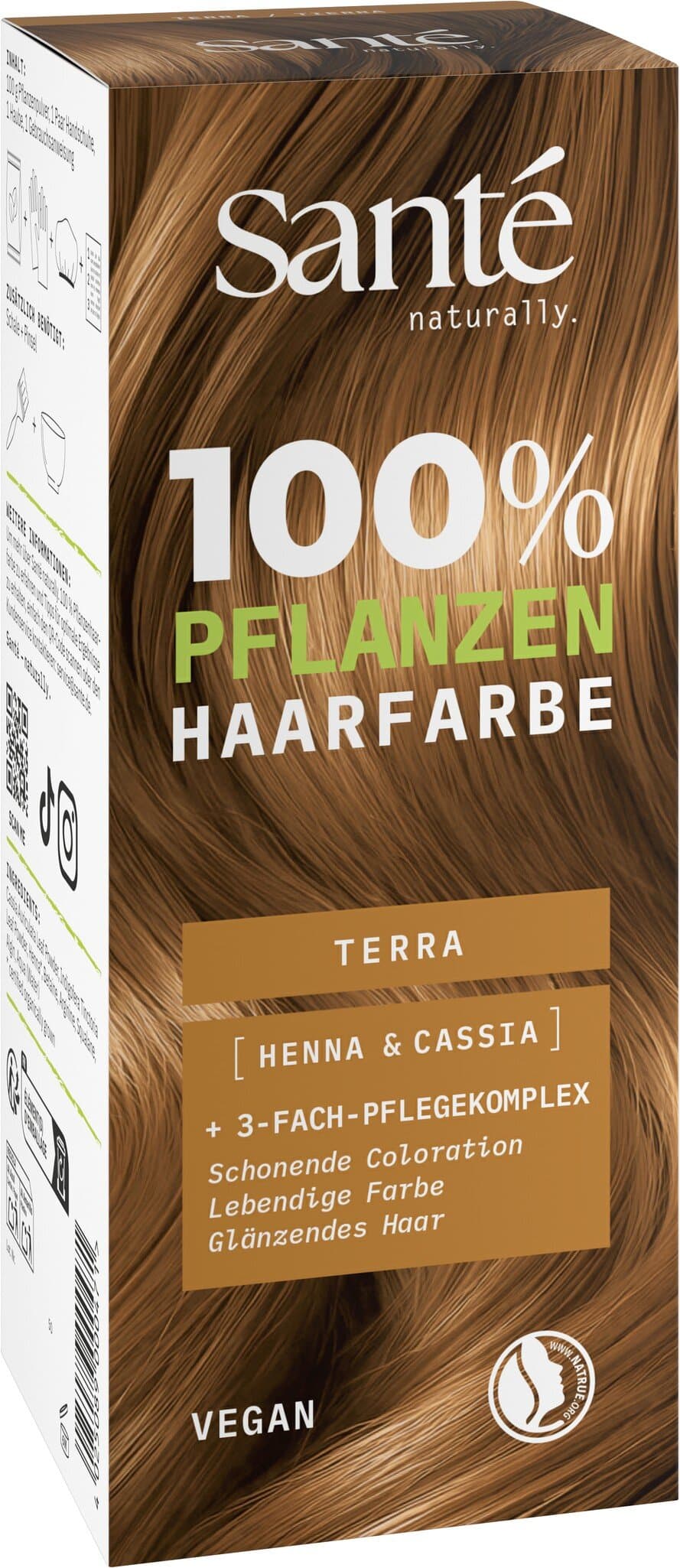 Sante Pflanzenhaarfarbe terra
