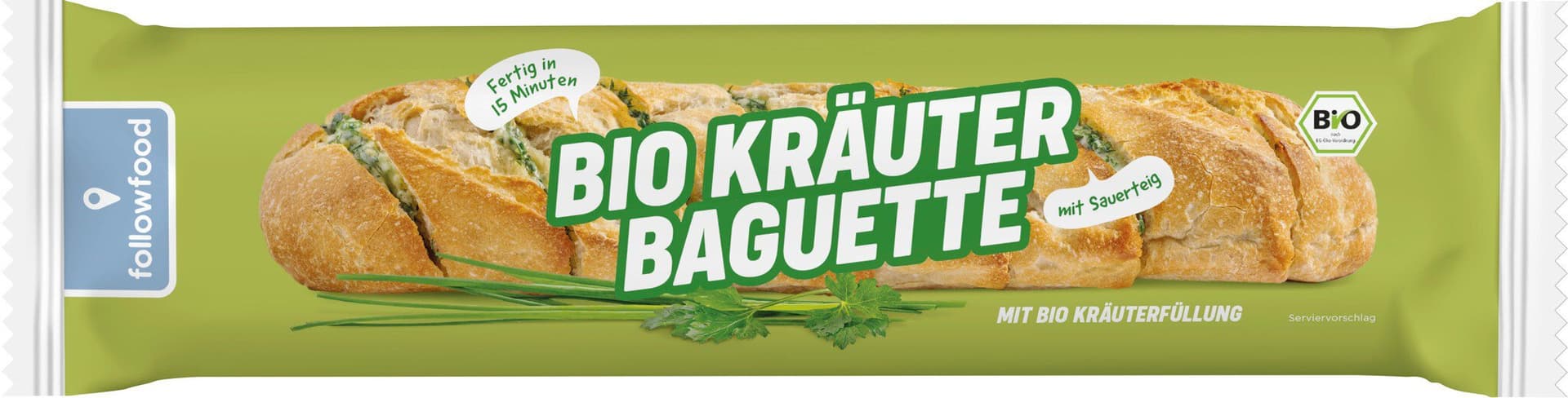 FollowFood Kräuter Baguette (TK)