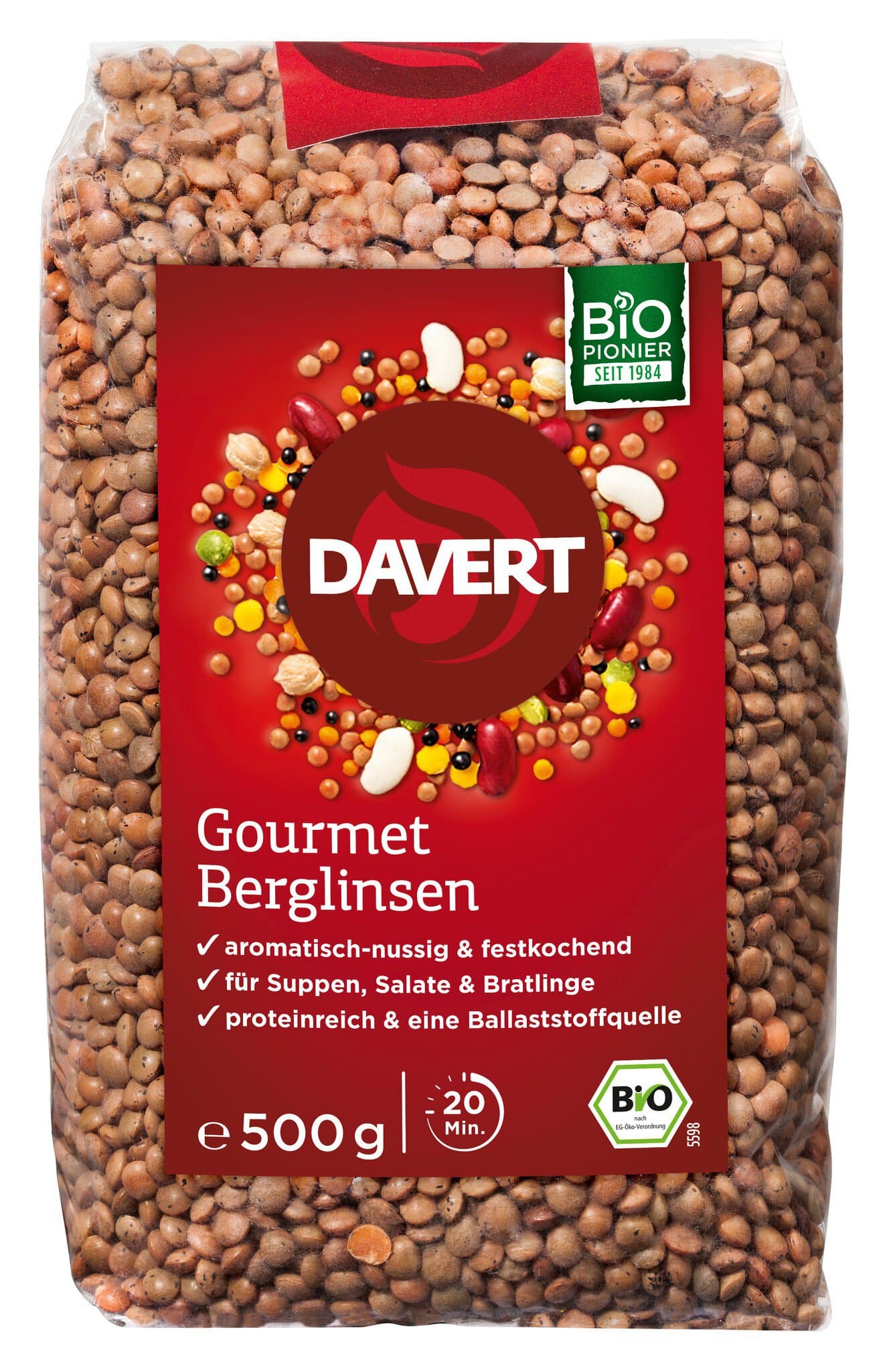Davert Gourmet Berglinsen
