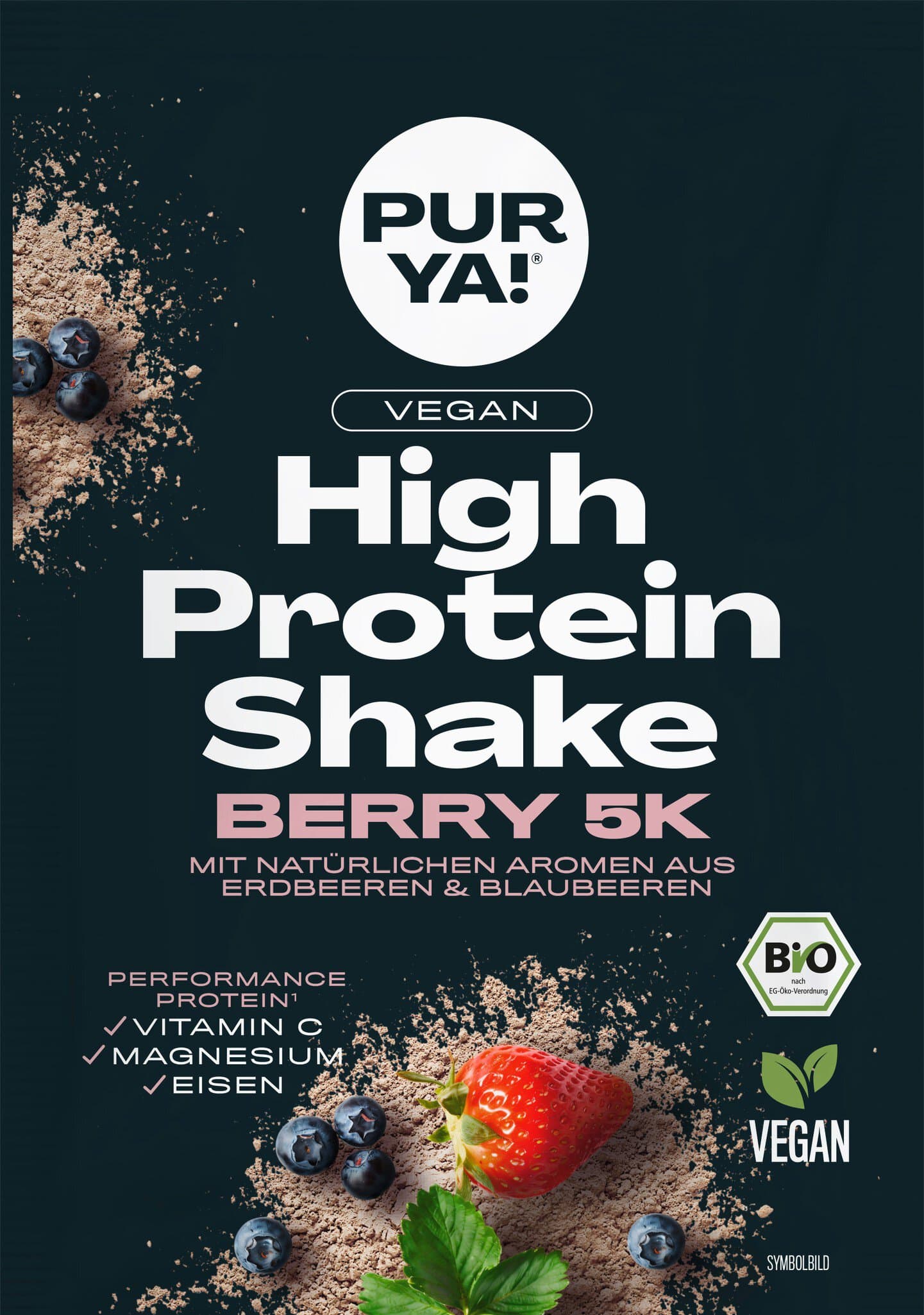 PUR YA! High Protein Shake Berry Mini