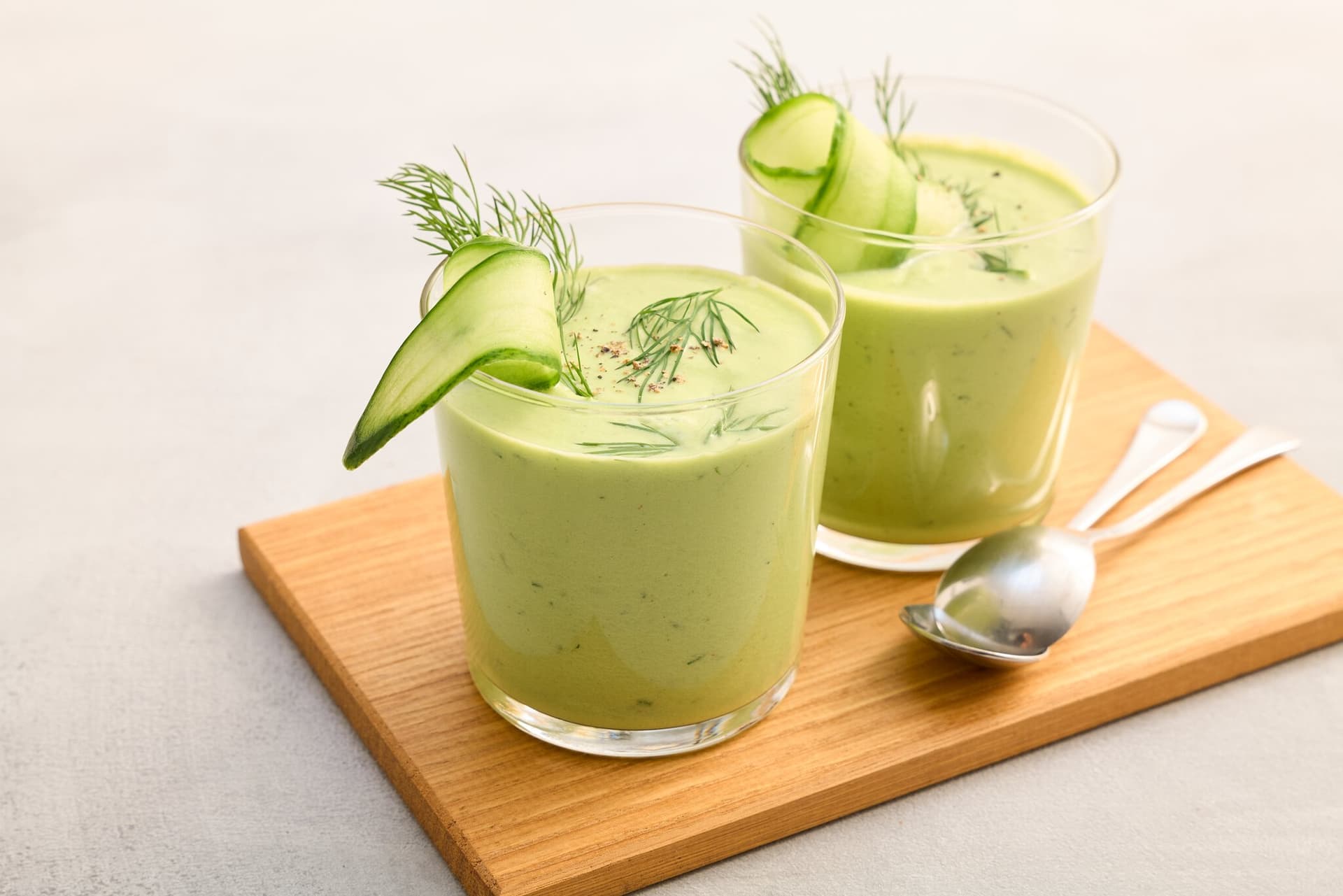 Kalte Gurkensuppe