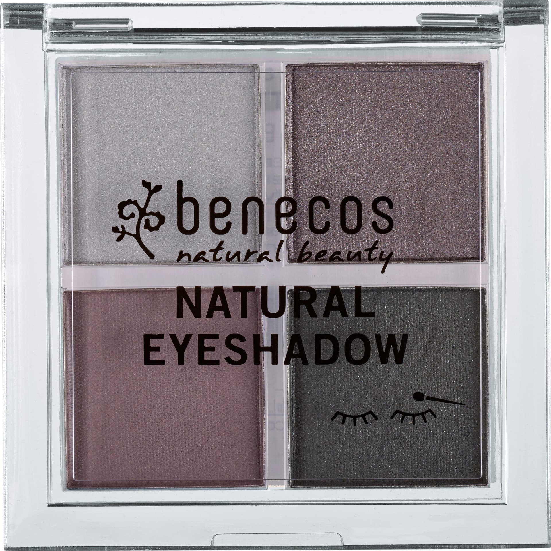 Benecos Quattro Eyeshadow smokey eyes