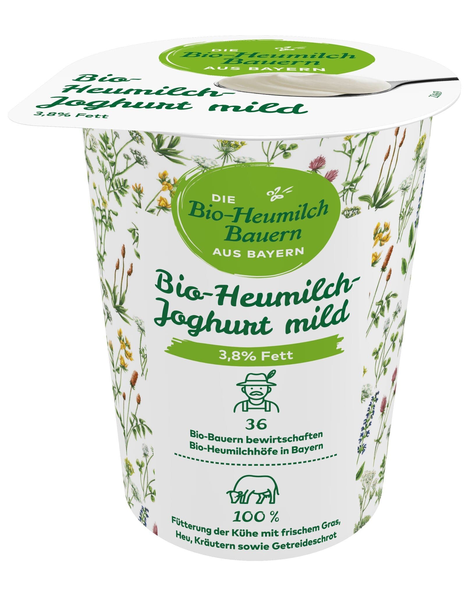 Heumilch Bauern Heumilch Joghurt Natur 3,8%