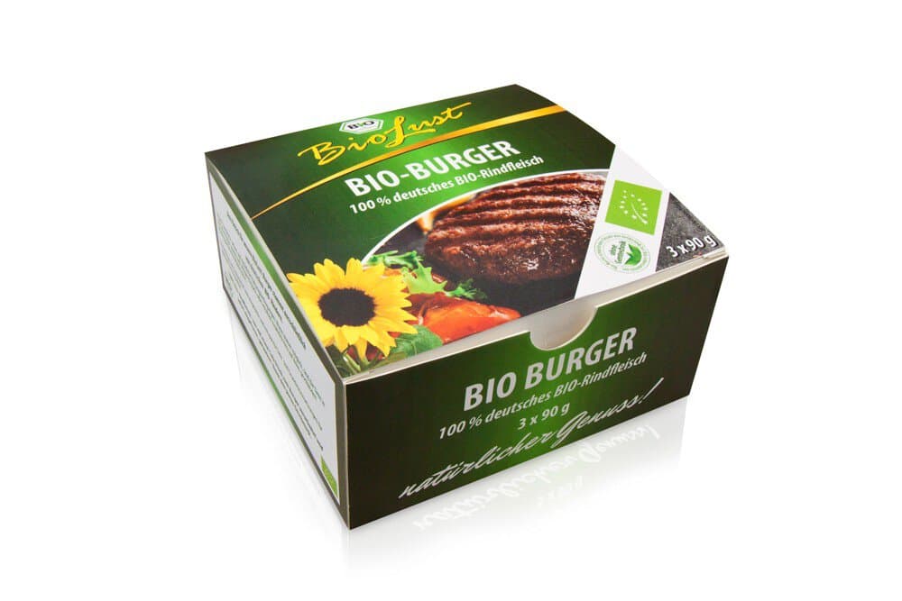 BioLust Rindfleisch-Burger (TK)