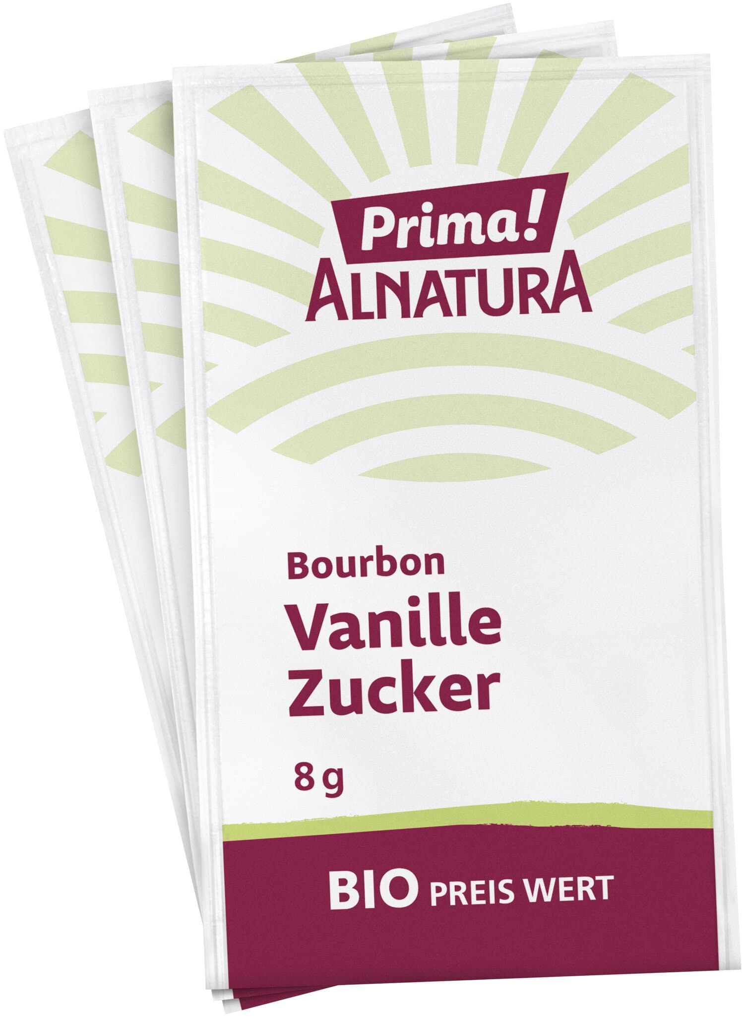 Prima! Alnatura Bourbon Vanillezucker (3x8g)
