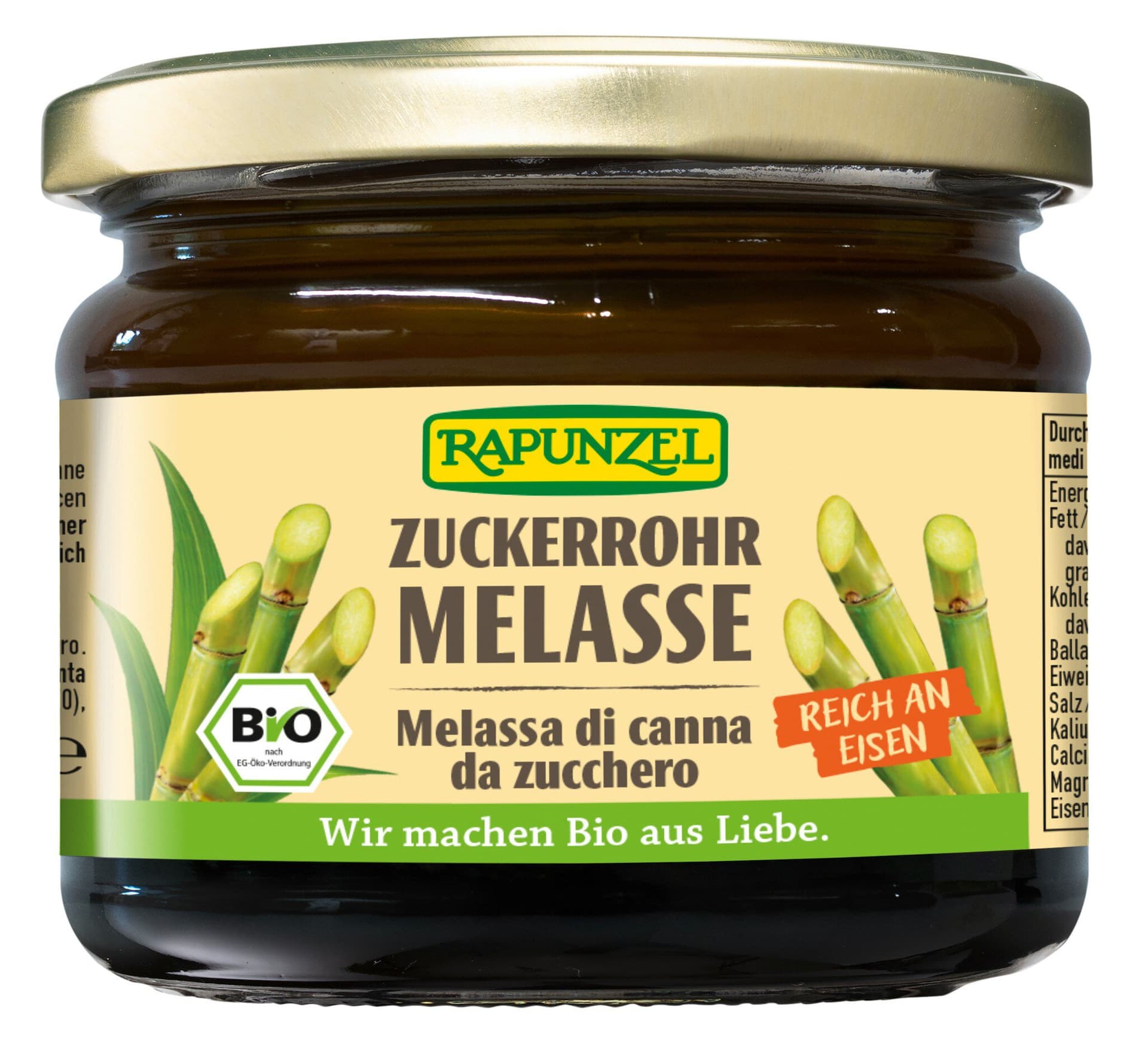Rapunzel Zuckerrohr Melasse