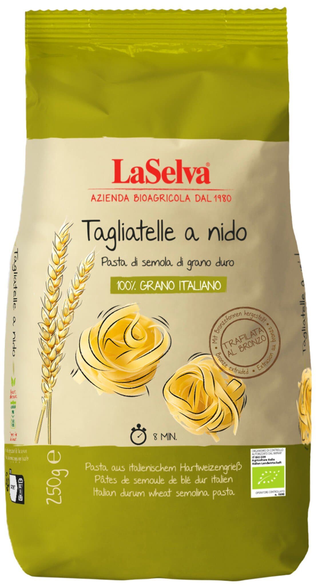 LaSelva Tagliatelle Bandnudeln