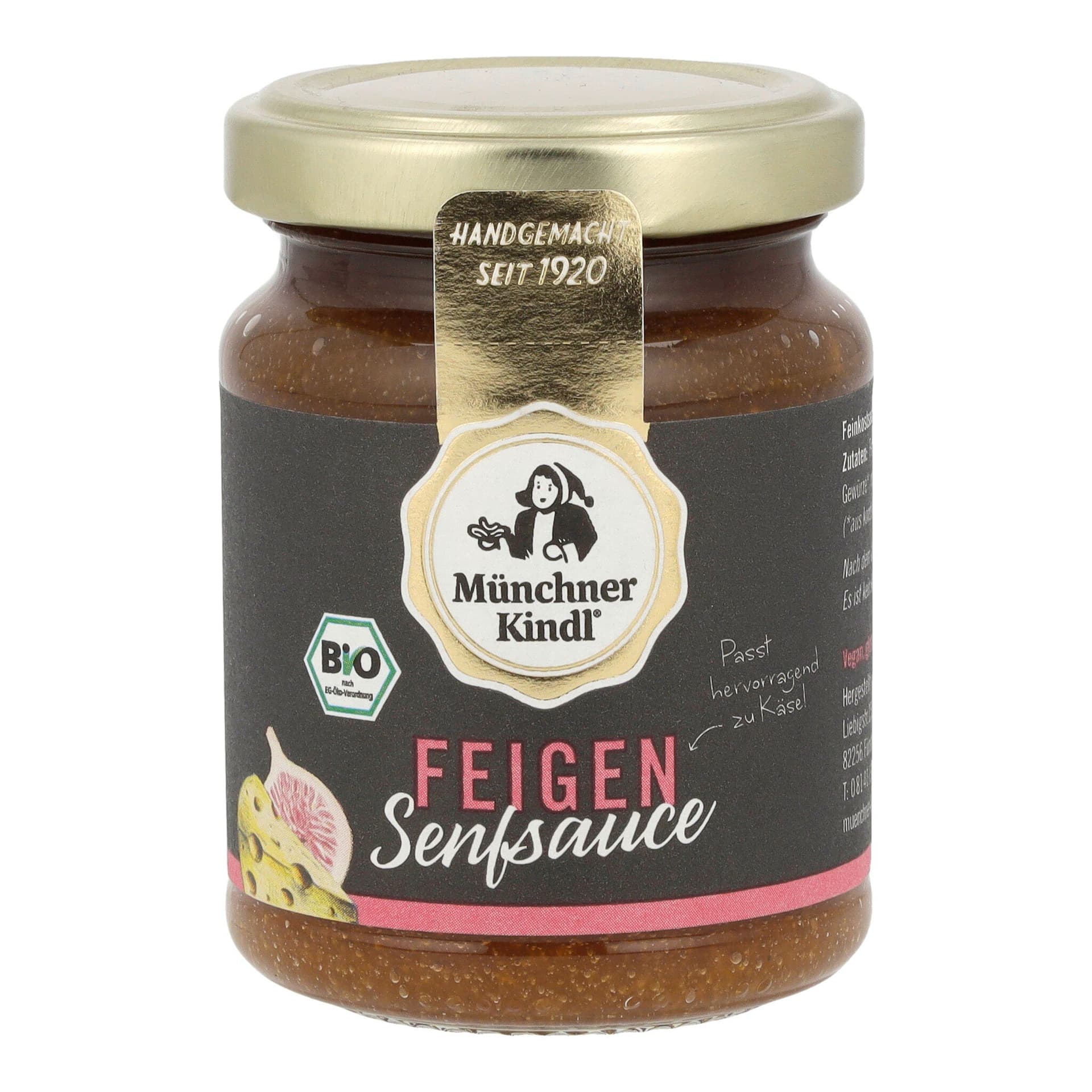 Münchner Kindl Senf Senfsauce Feige
