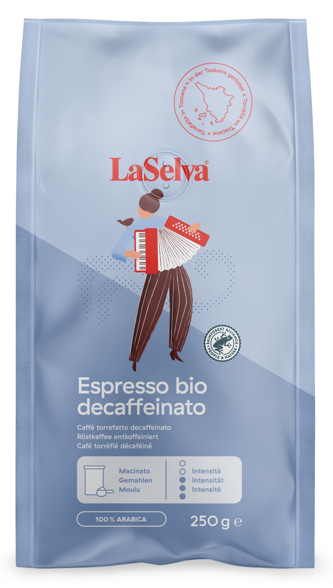 LaSelva Libero Espresso gemahlen entkoffeiniert