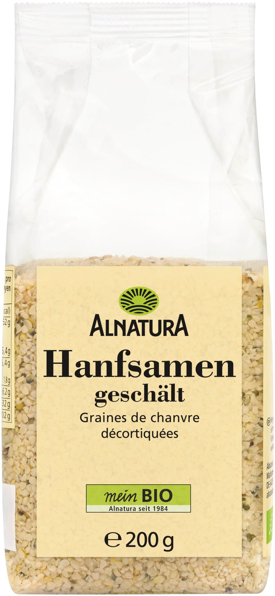 Alnatura Hanfsamen geschält