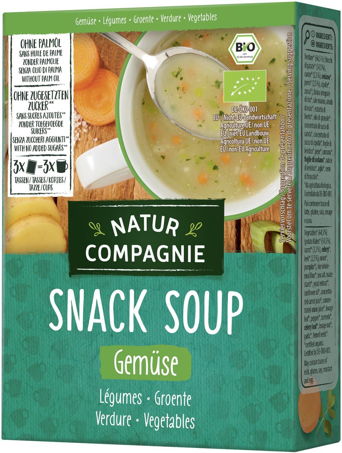 Natur Compagnie Fixe Tasse Gemüsecremesuppe