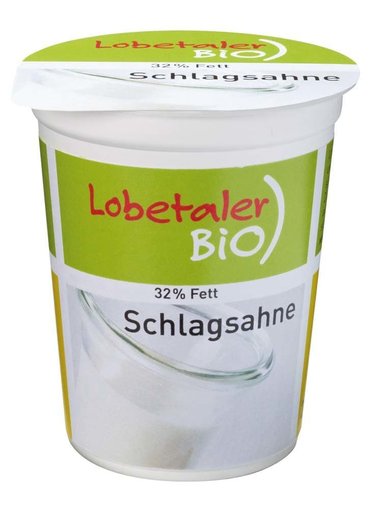 Lobetaler Bio Schlagsahne 32%