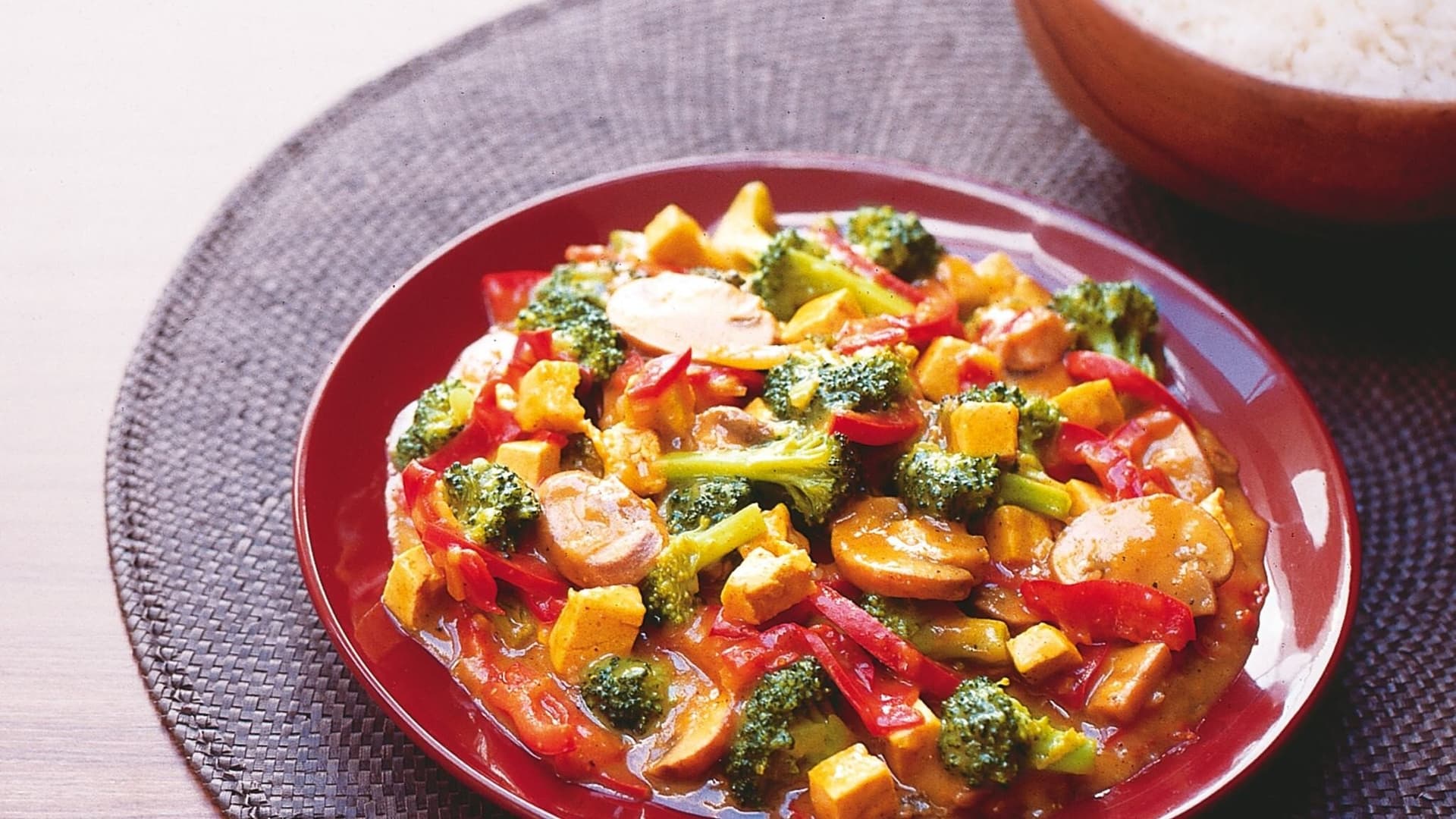 Cremiges Tofu-Gemüse
