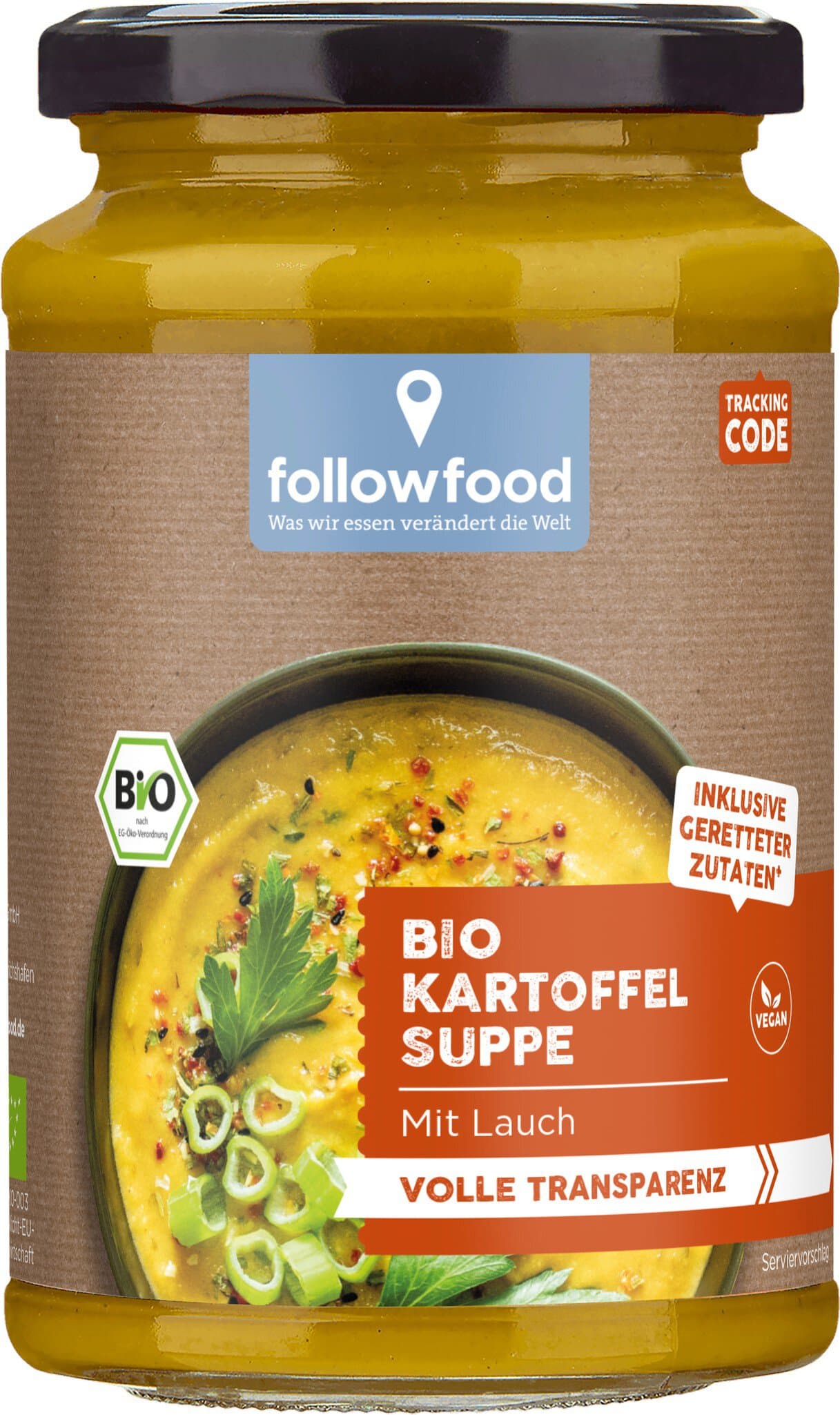 FollowFood Kartoffelsuppe mit Lauch
