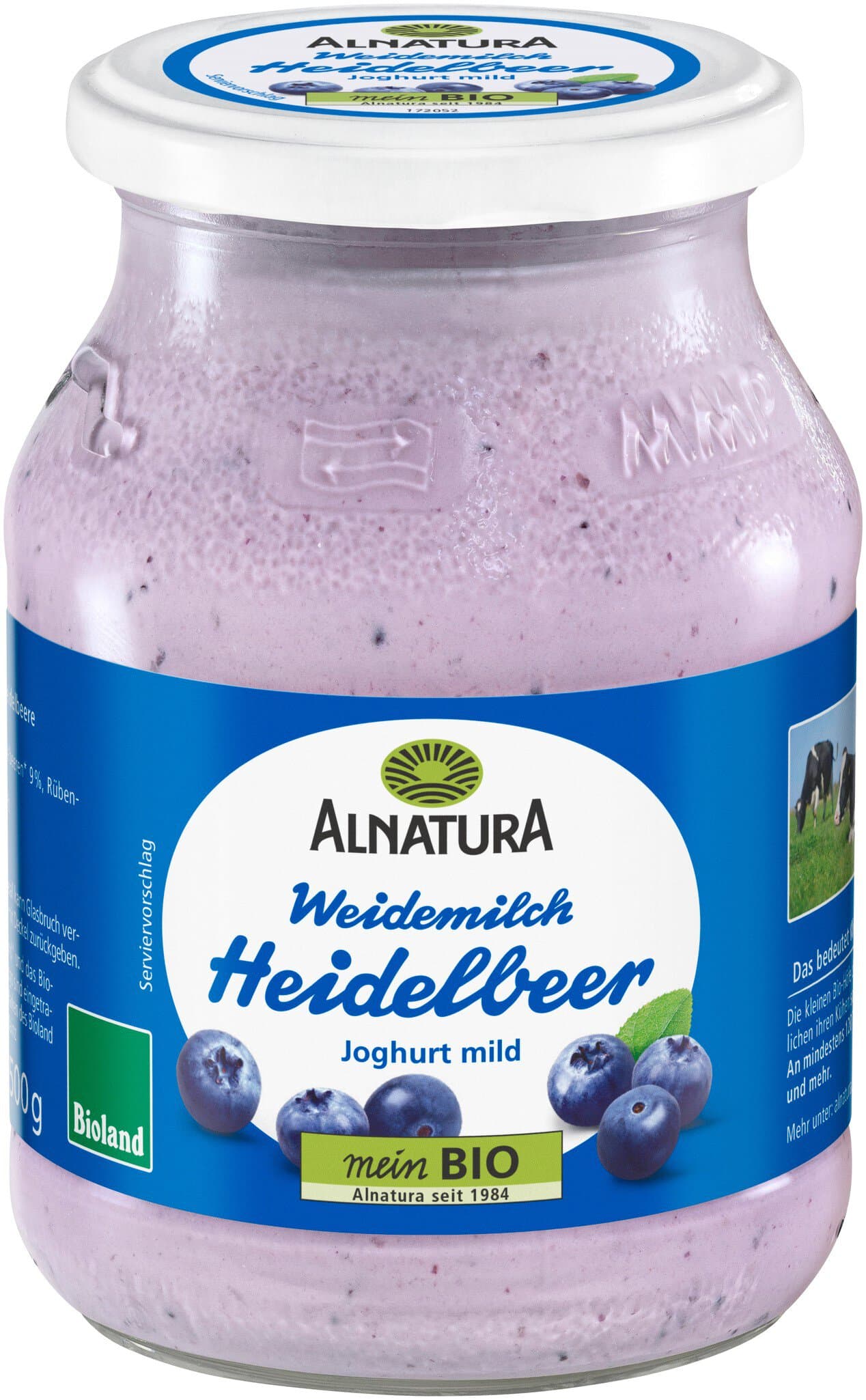 Alnatura Heidelbeerjoghurt aus Weidemilch