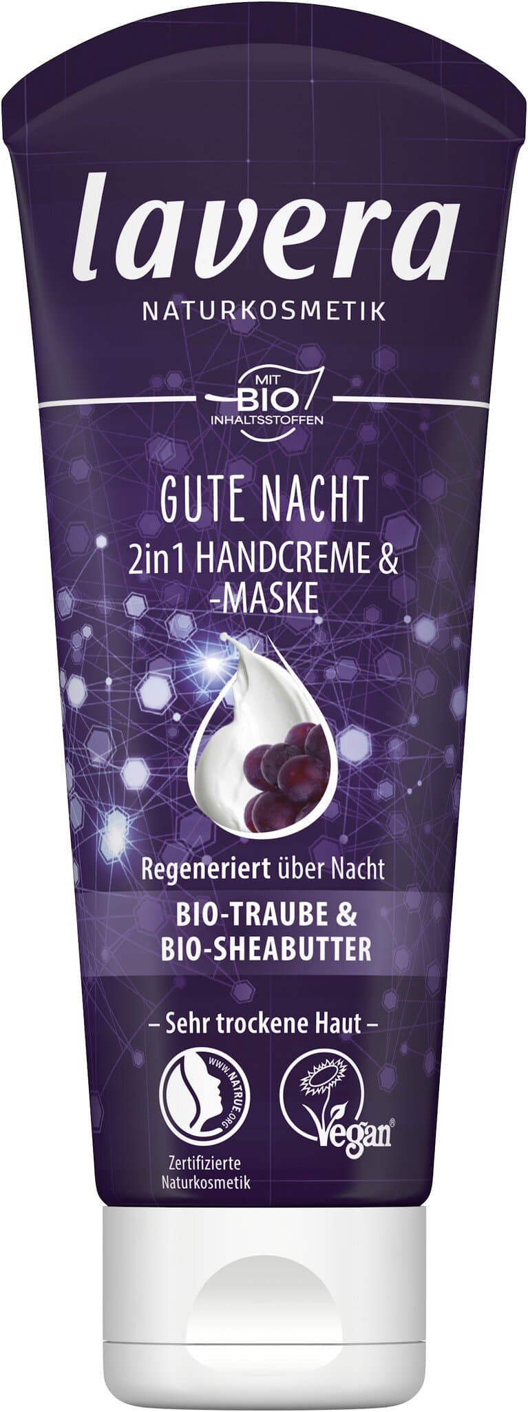 Lavera Handcreme und -maske 2in1 Nacht