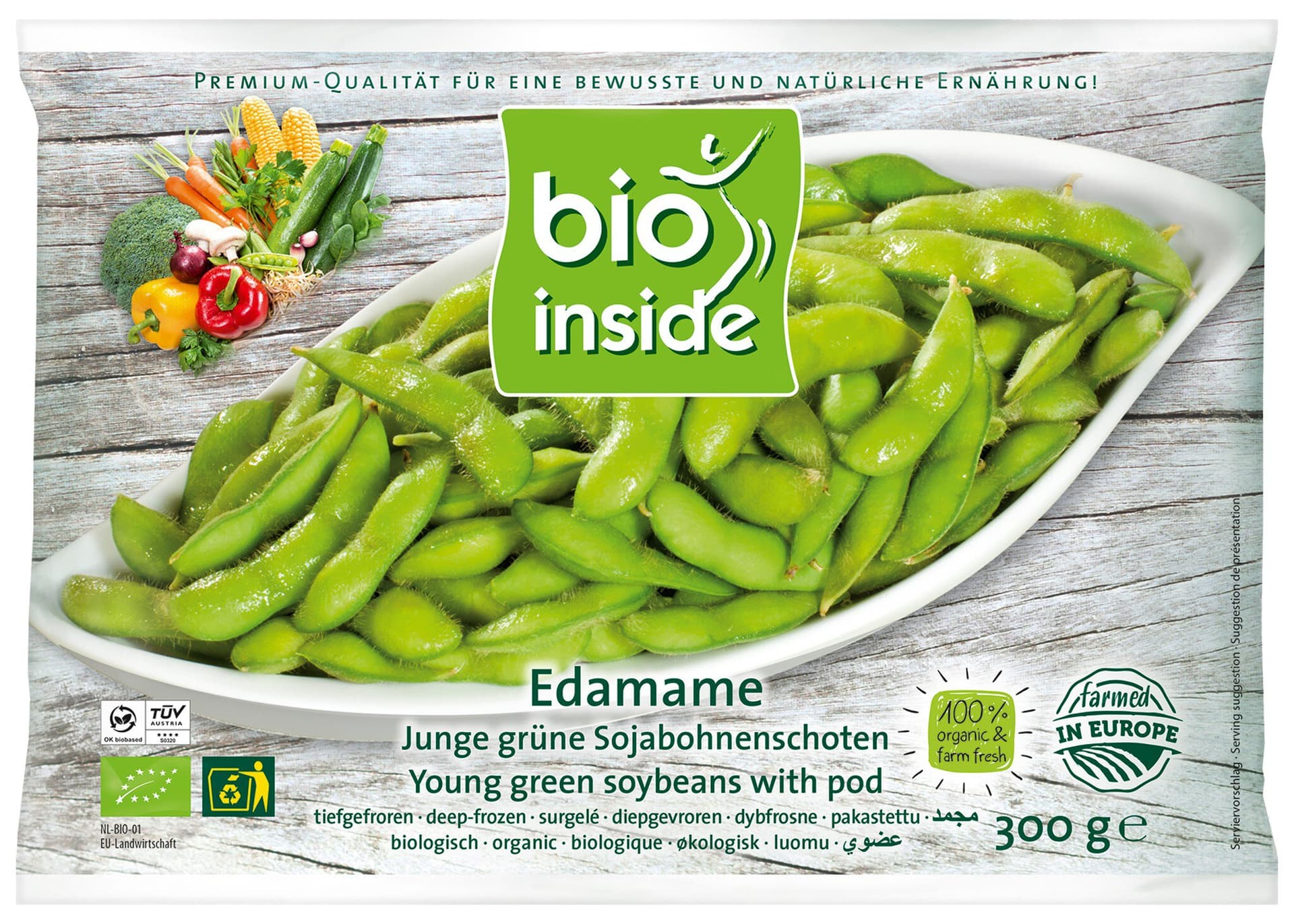Bio Inside Edamame in der Schote (TK)