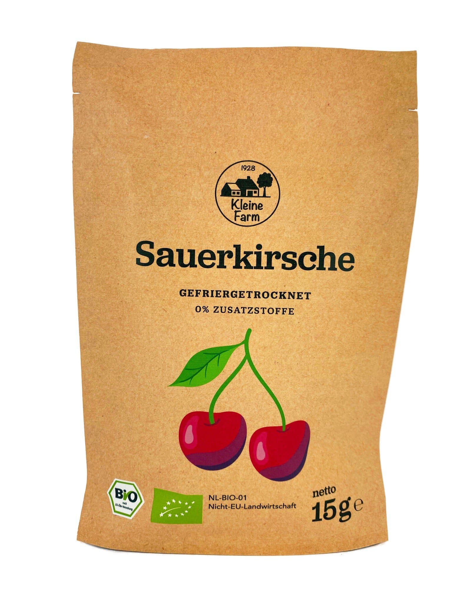 Kleine Farm Sauerkirsche gefriergetrocknet