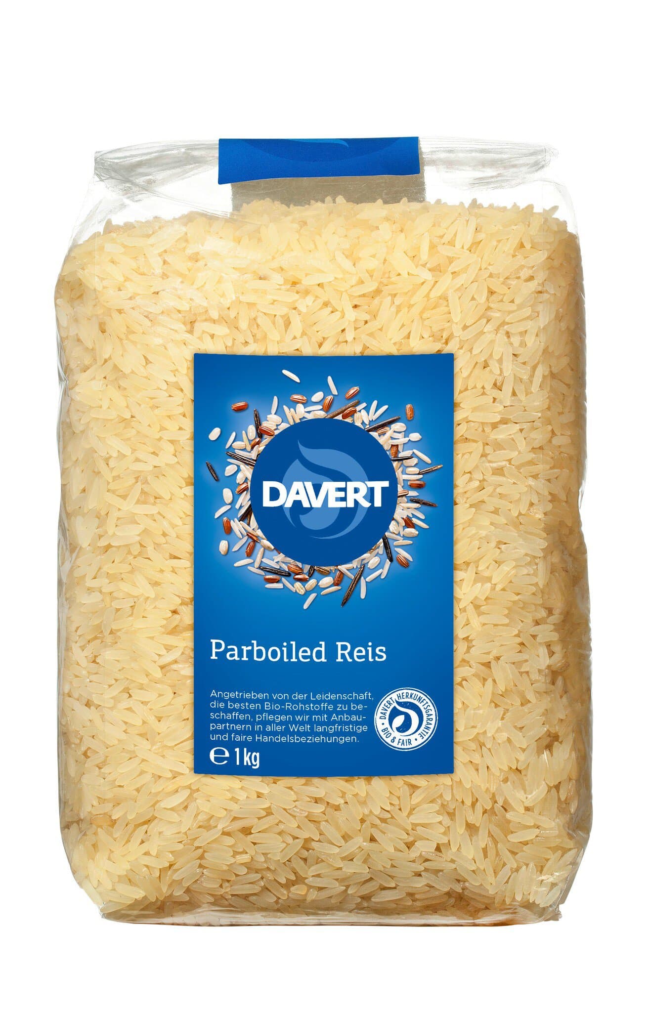 Davert Parboiled Reis Langkorn