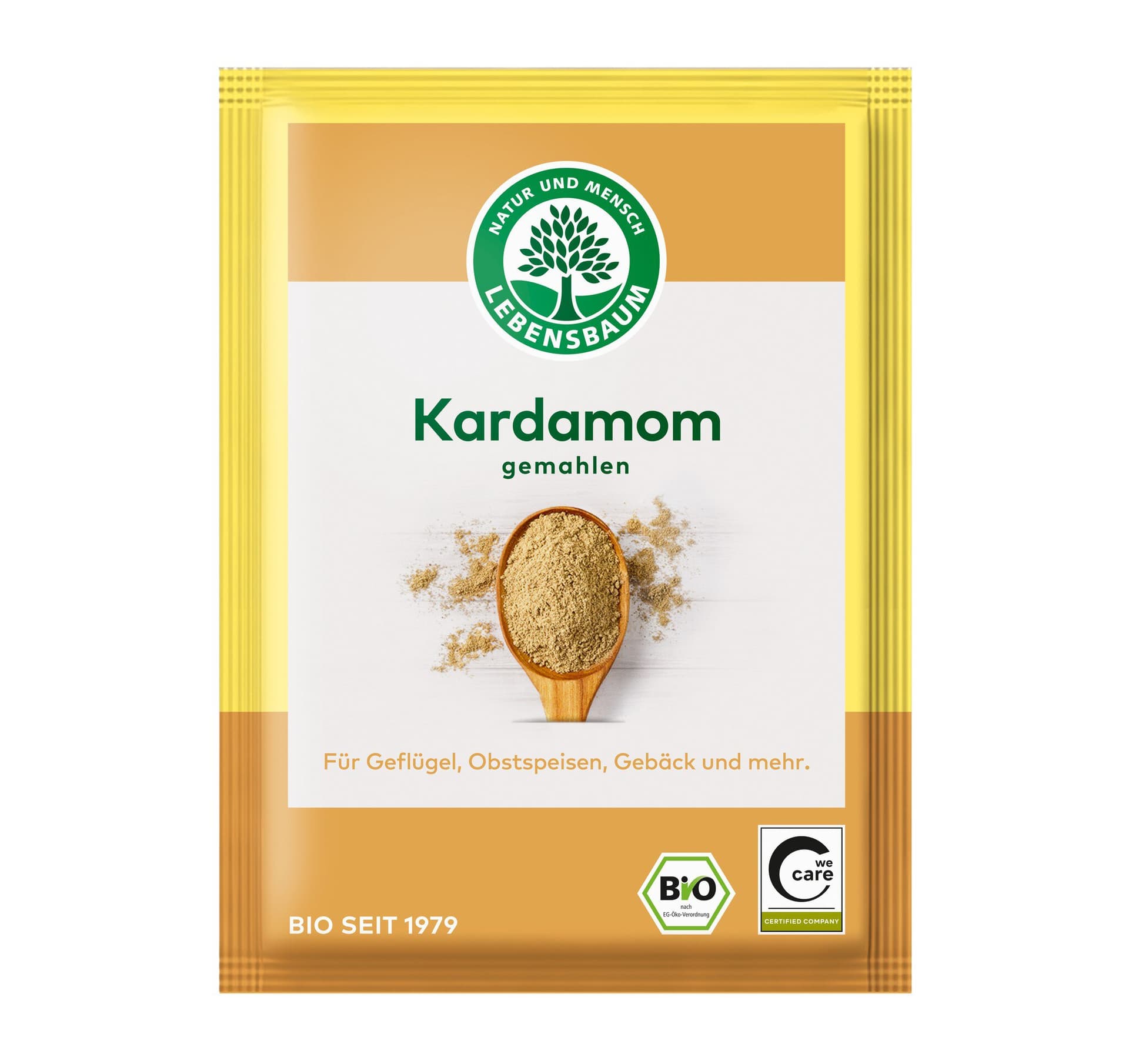 Lebensbaum Kardamom gemahlen