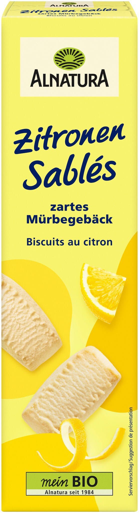Alnatura Zitronen Sablés