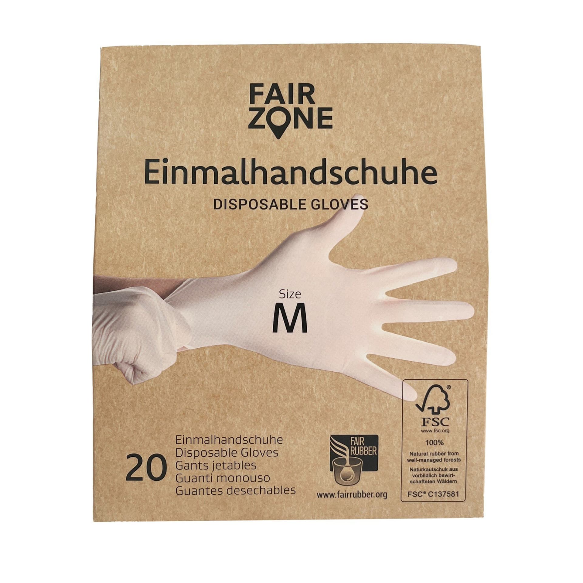 Fair Zone Einweghandschuhe M