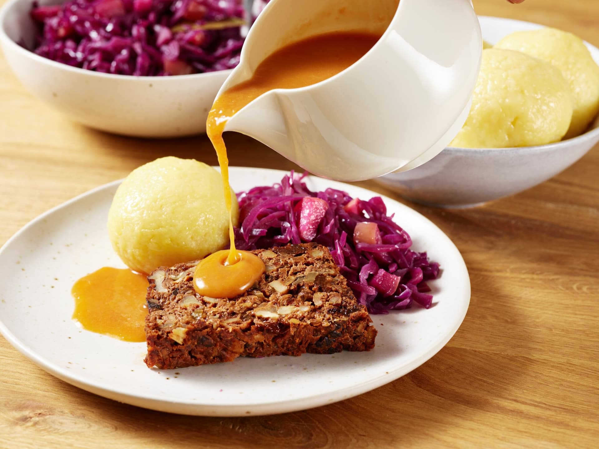 Veganer Nussbraten