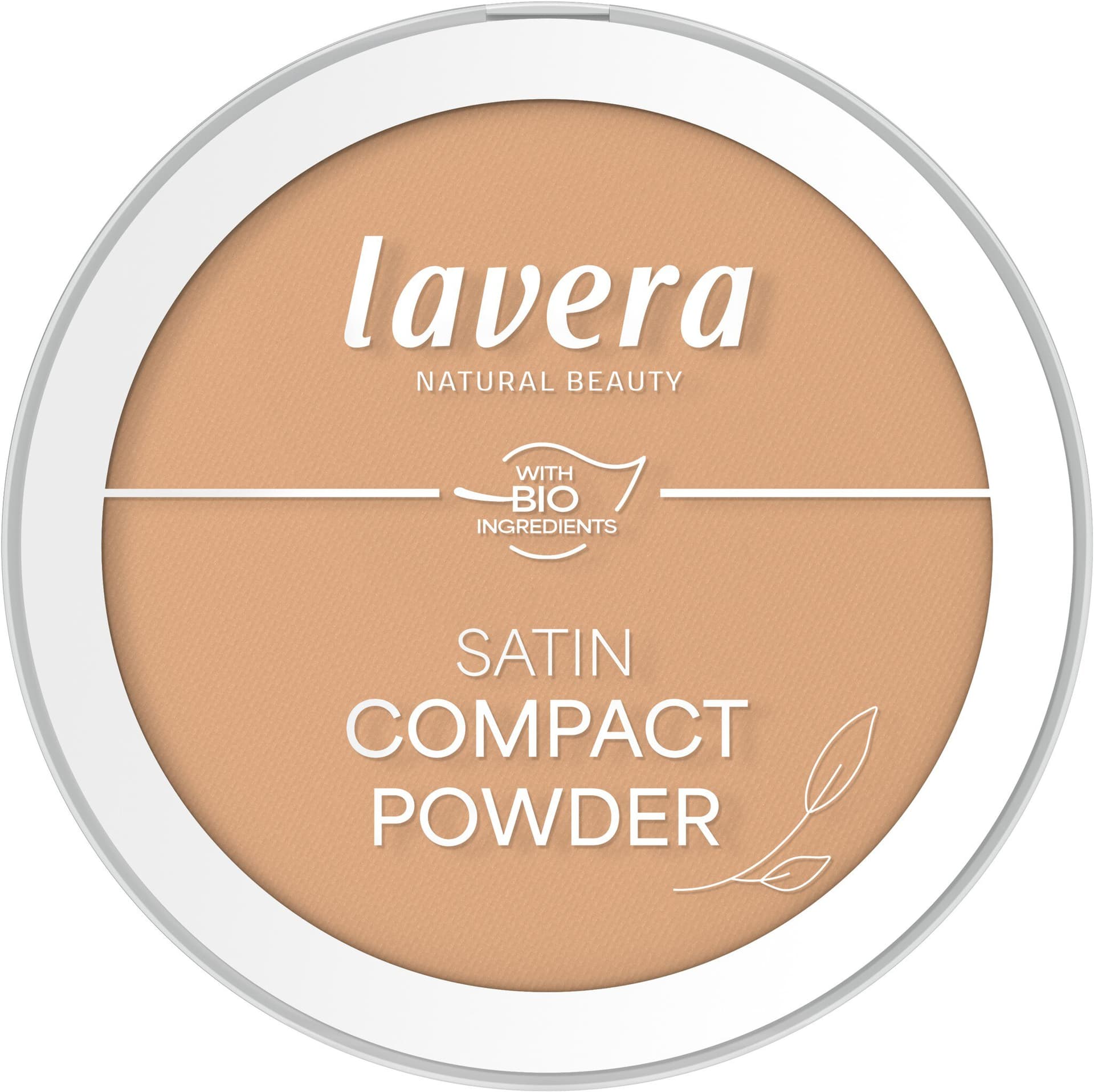 Lavera Satin Compact Powder Medium Sand 04