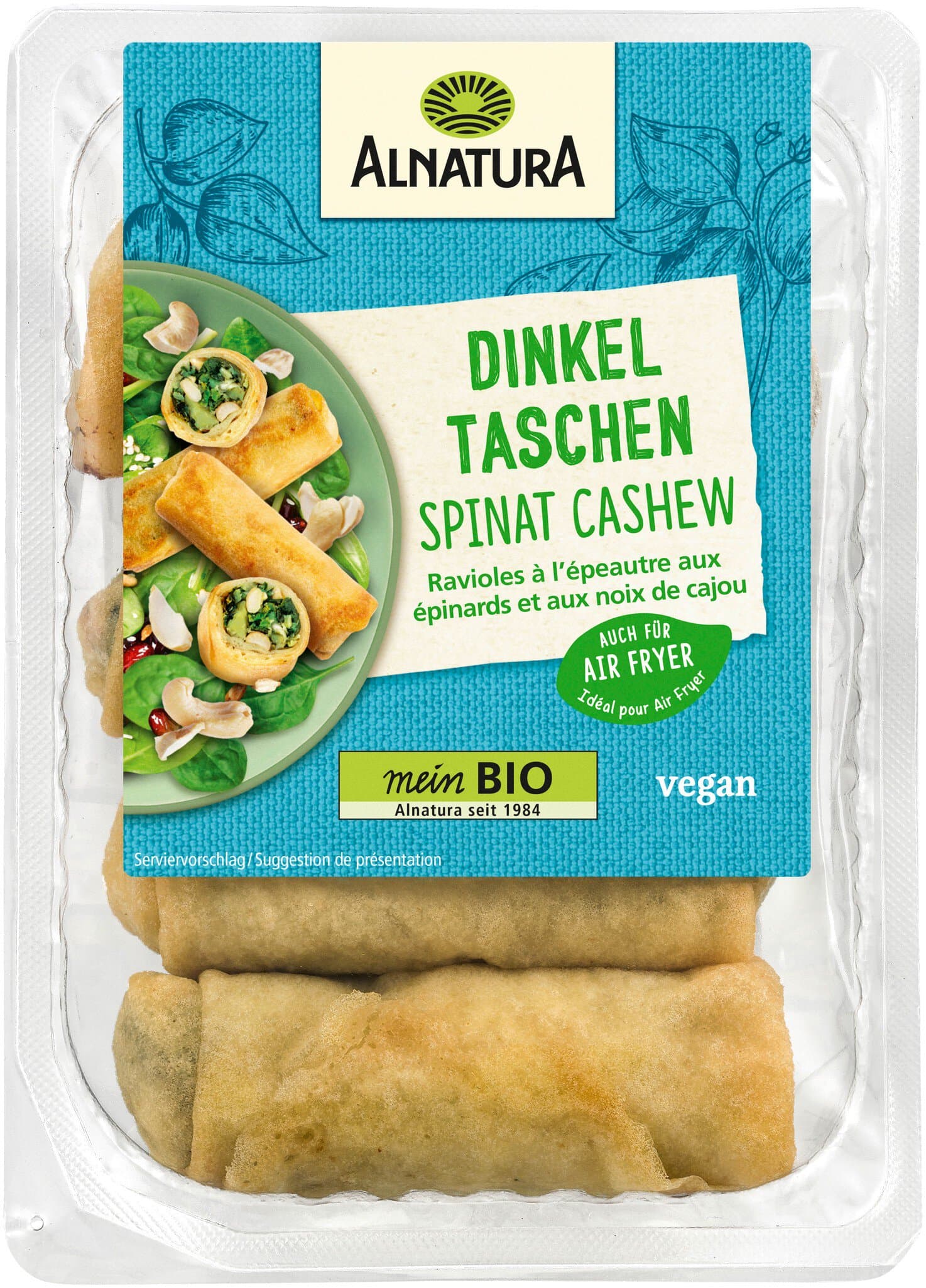 Alnatura Spinat-Cashew-Taschen (gekühlt)