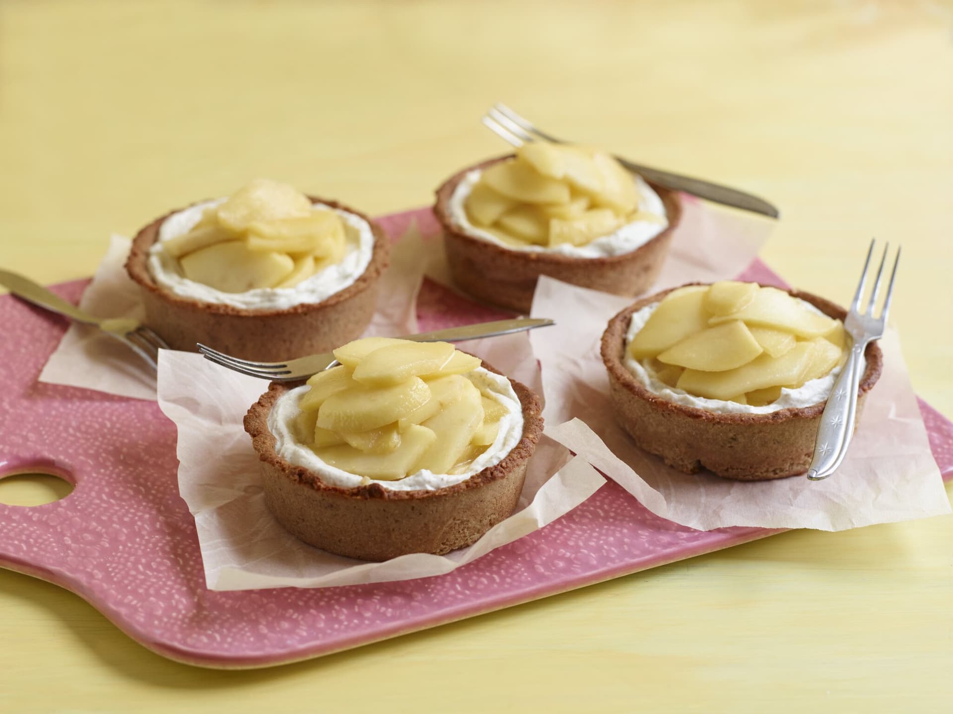 Mini-Apfel-Walnuss-Tartes