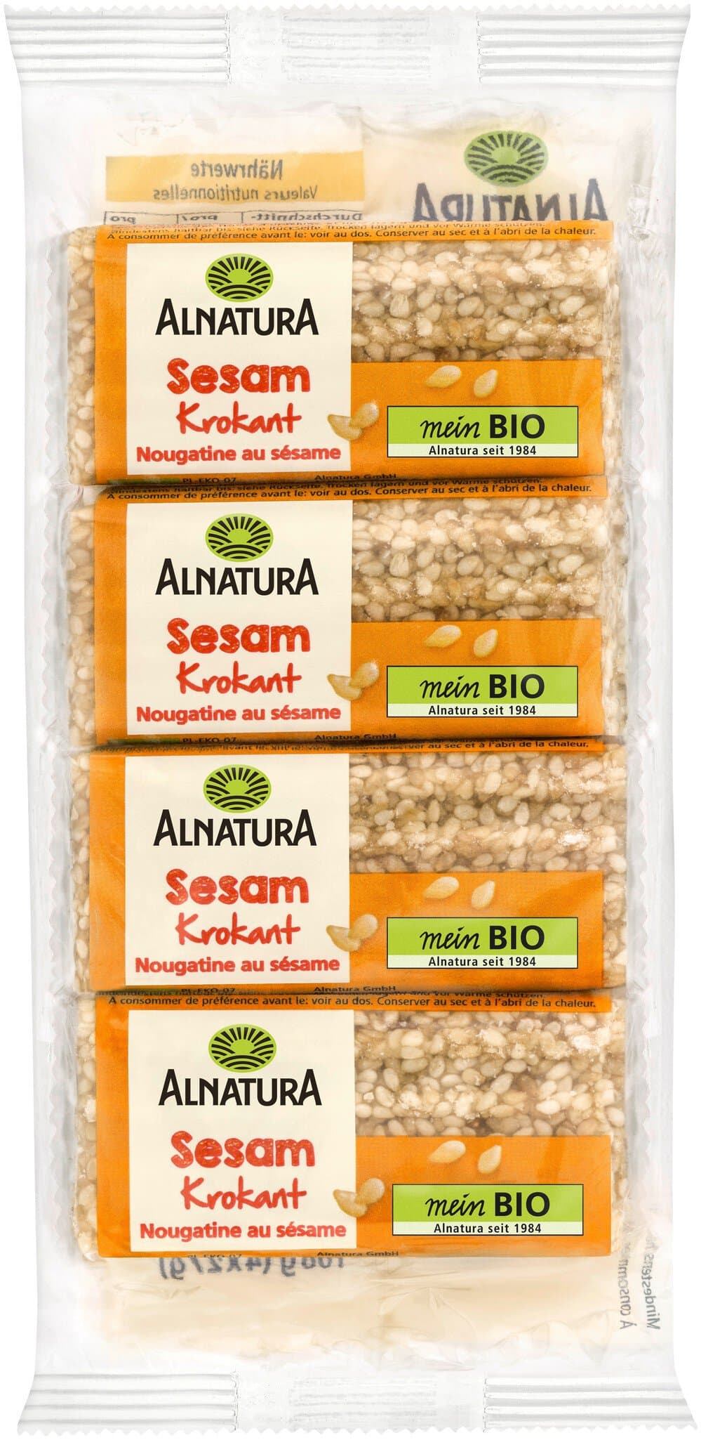 Alnatura Sesam-Krokant (4er-Pack)