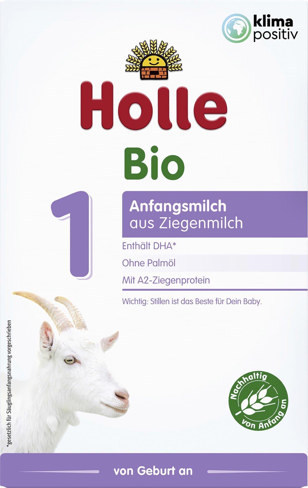 Holle Anfangsmilch 1 aus Ziegenmilch