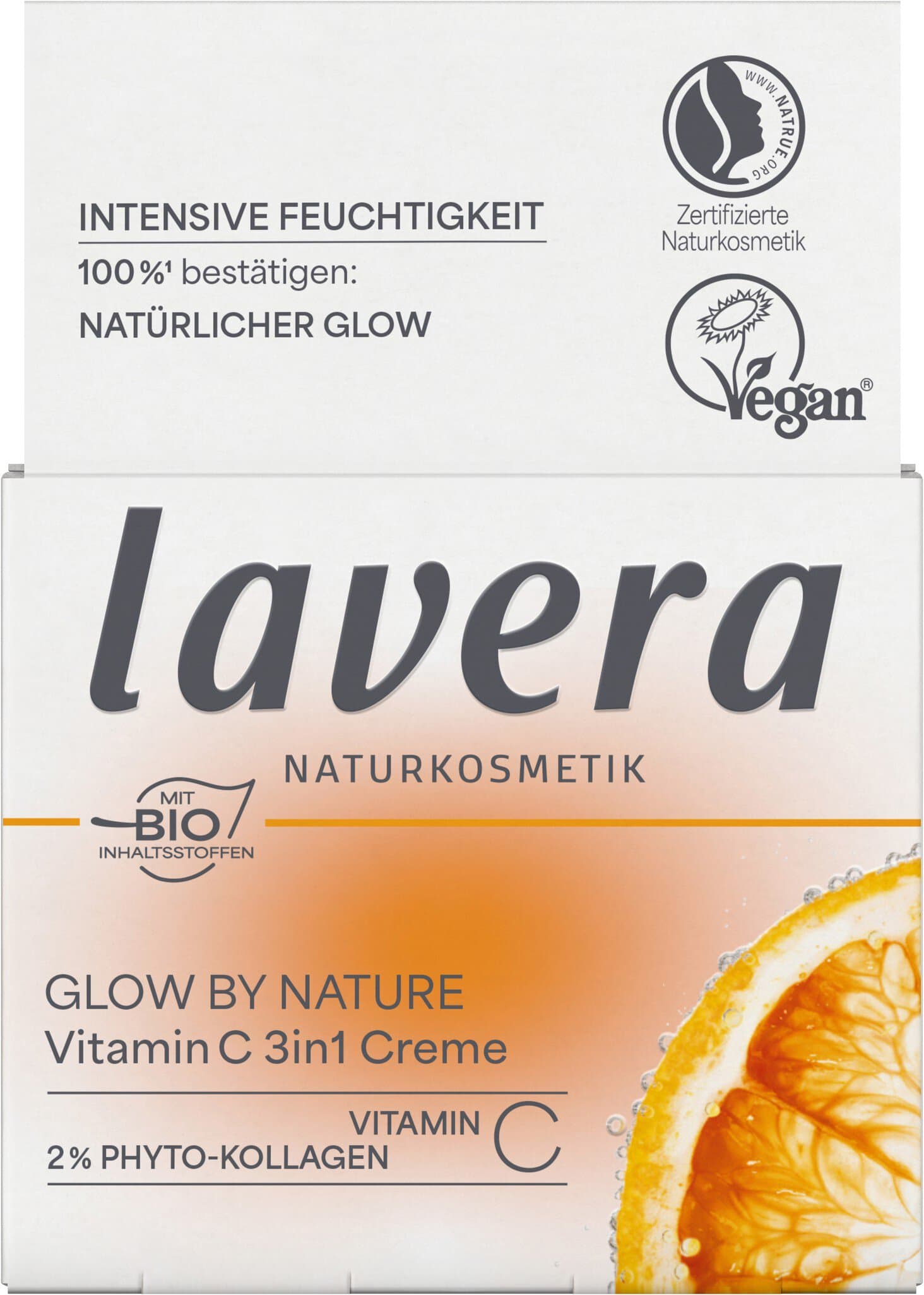 Lavera Glow Vitamin C Tagespflege 3in1