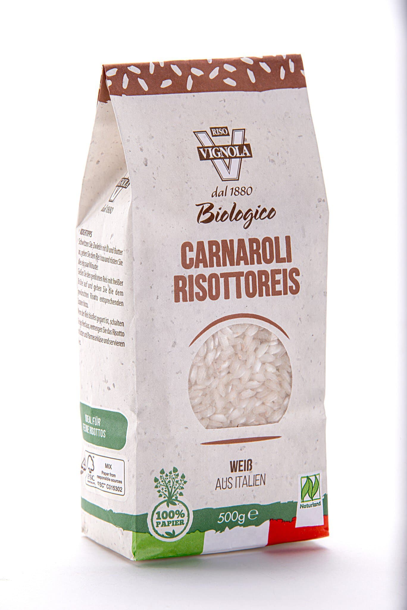 Riso Vignola Carnaroli Ristottoreis weiß
