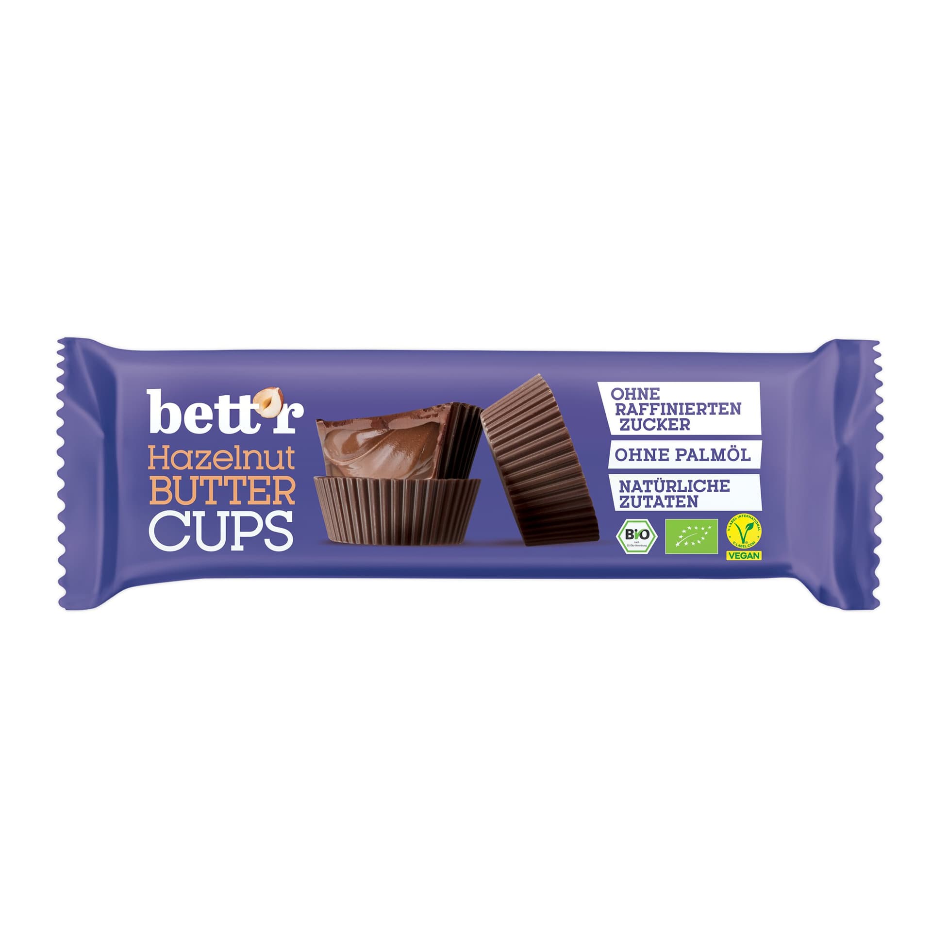 bett'r Hazelnut Butter Cups